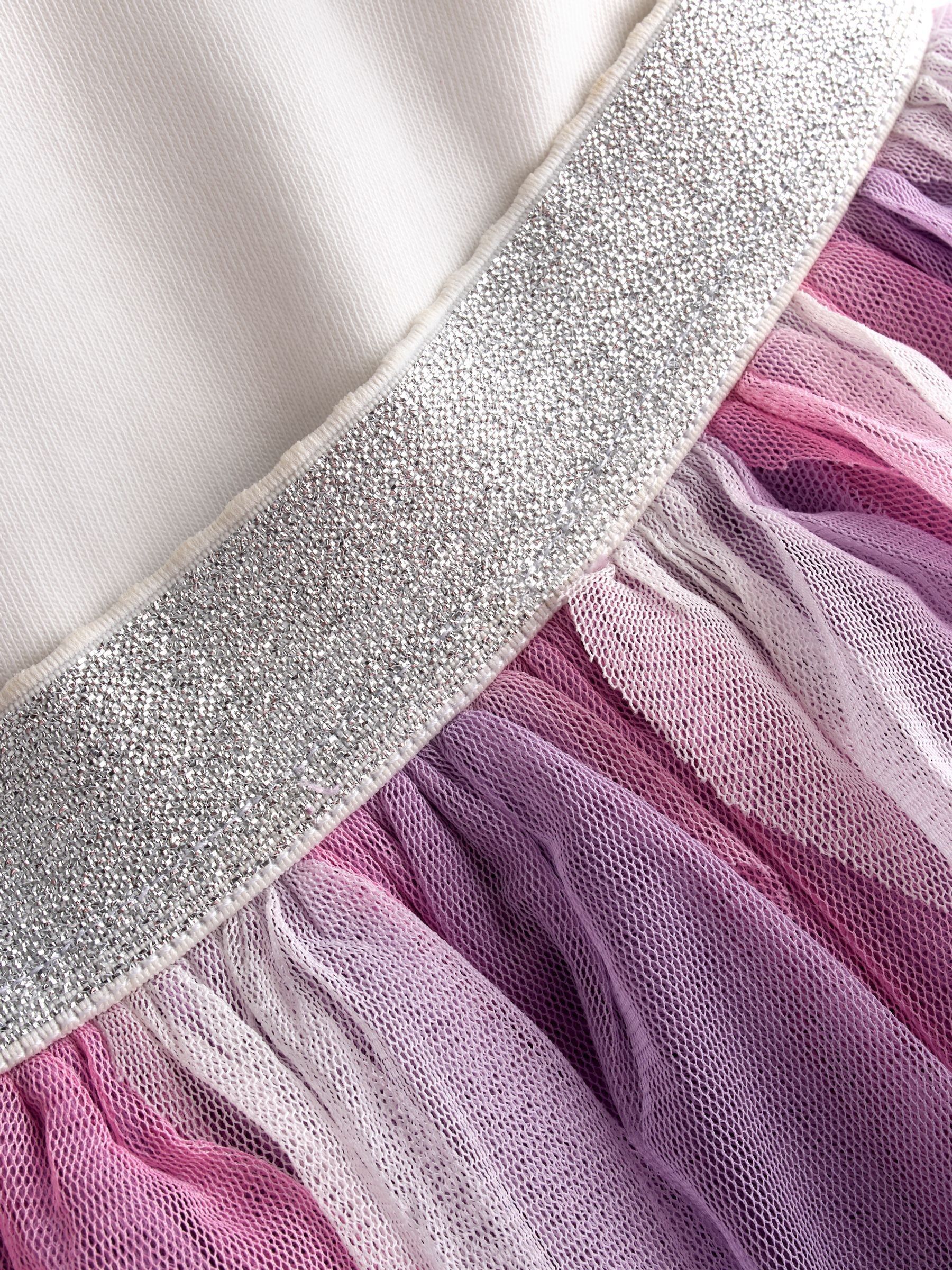 Apple Unicorn Appliqué Top And Tulle Skirt Set - Image 7 of 8