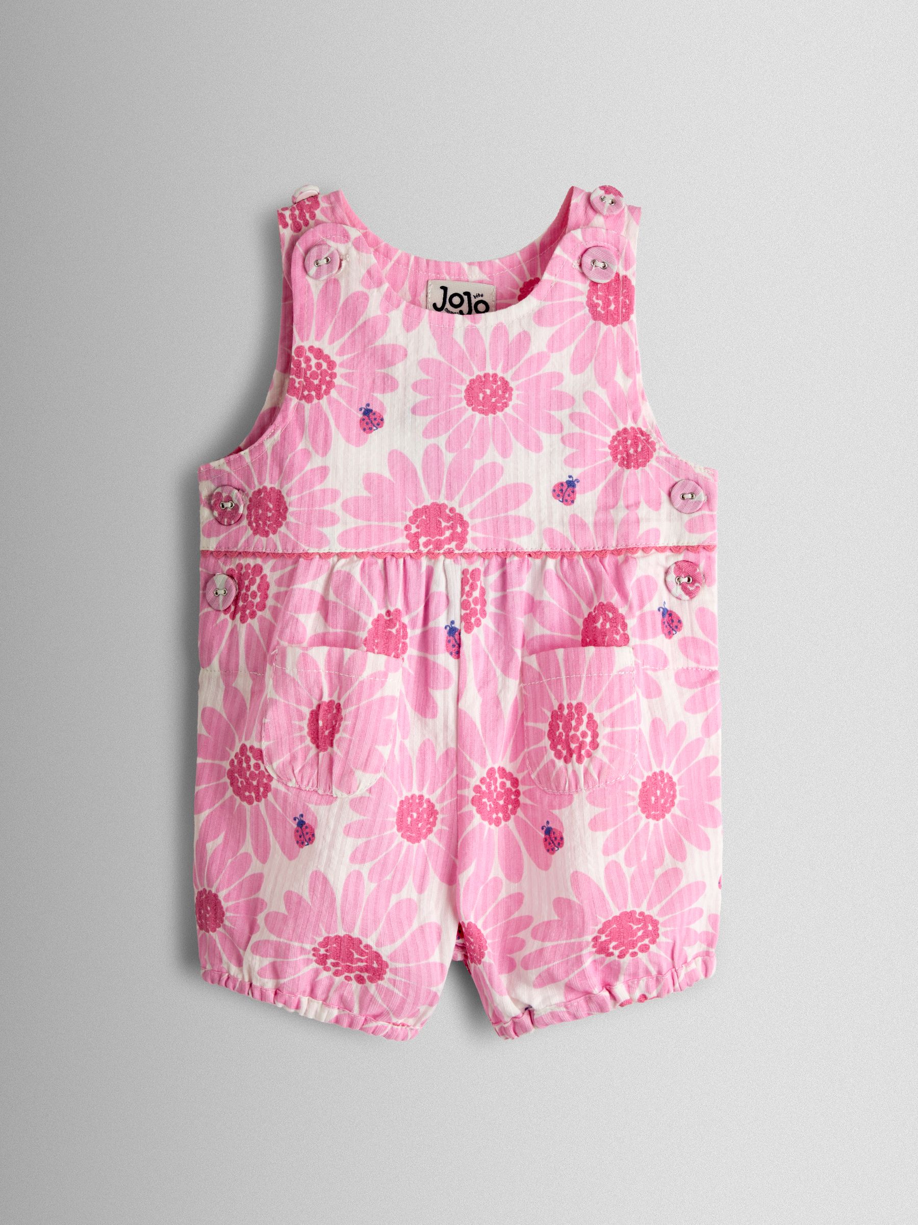 Floral Dungarees