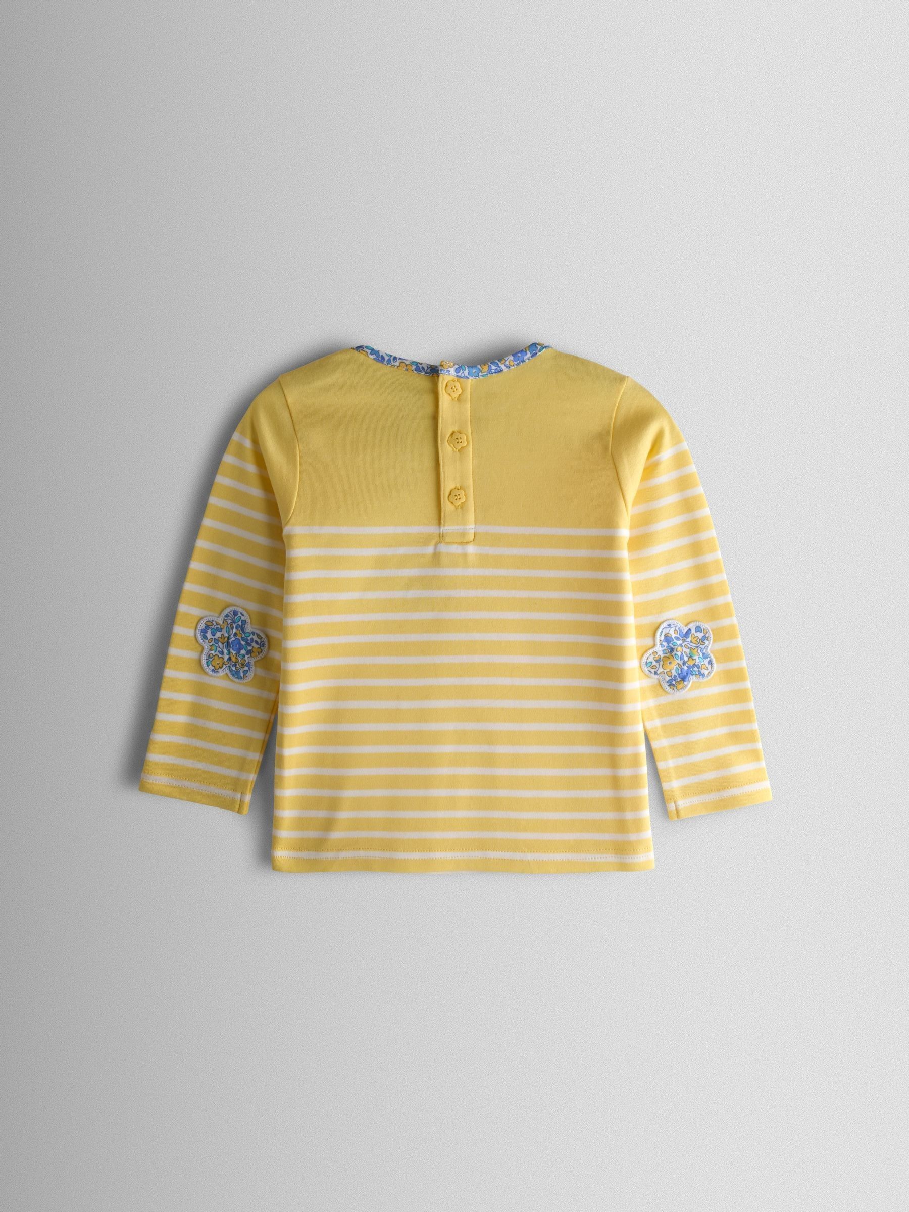 Light Yellow Duck Pocket Breton Top - Image 2 of 5