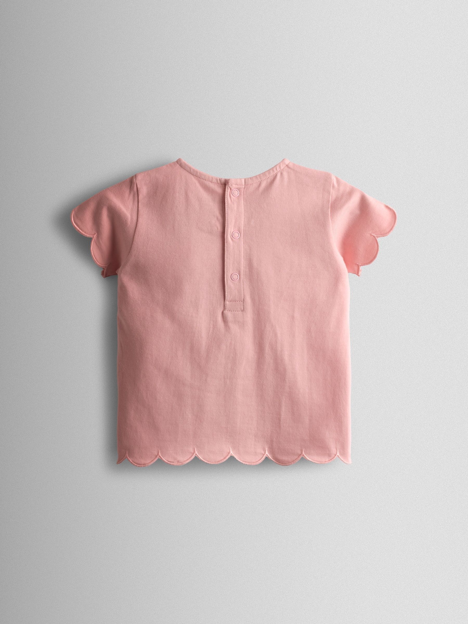 Light Pink Fairy Appliqué T-Shirt - Image 2 of 4