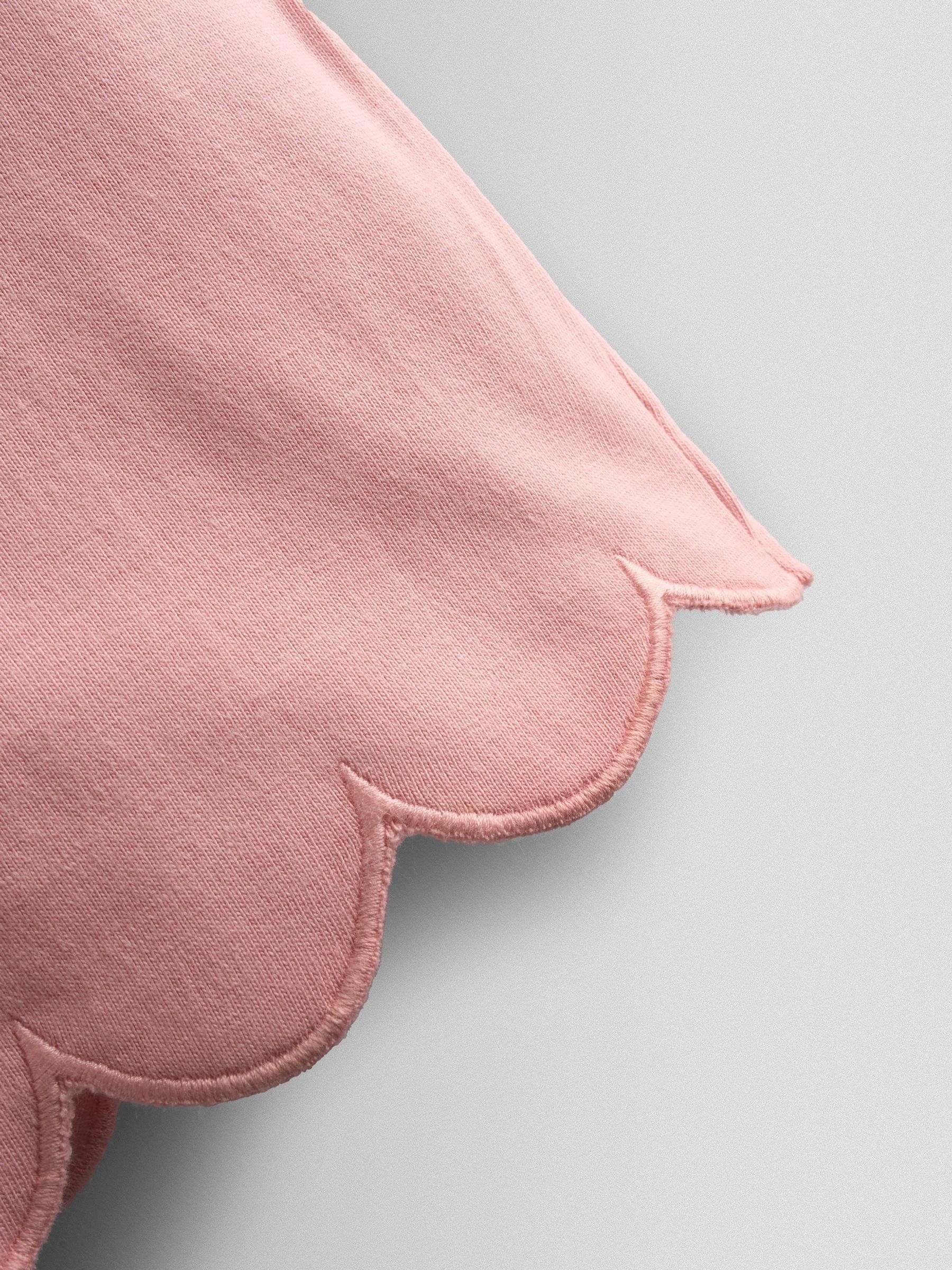 Light Pink Fairy Appliqué T-Shirt - Image 4 of 4