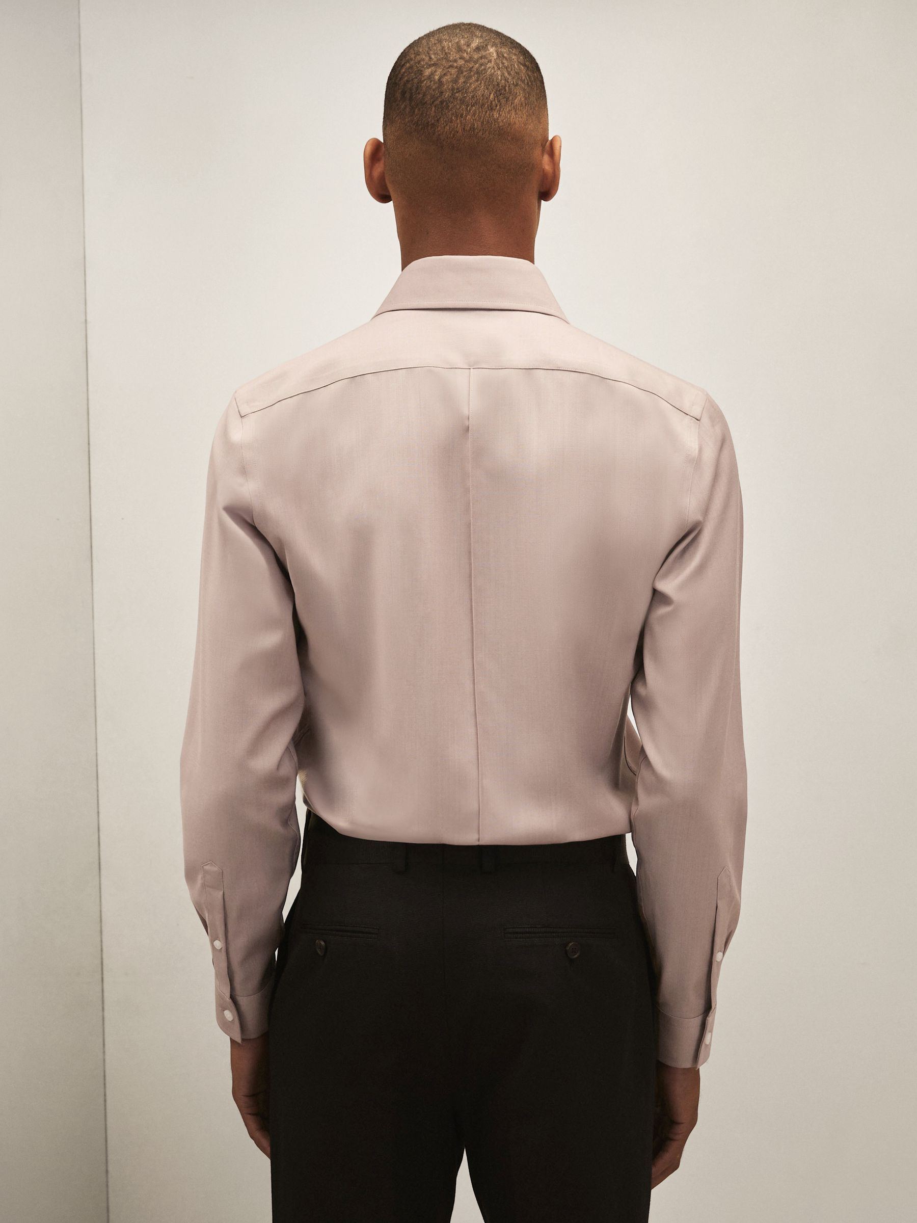 Reiss | Royal Ballet Tuxedo Shirt in Rose Pink - image 5