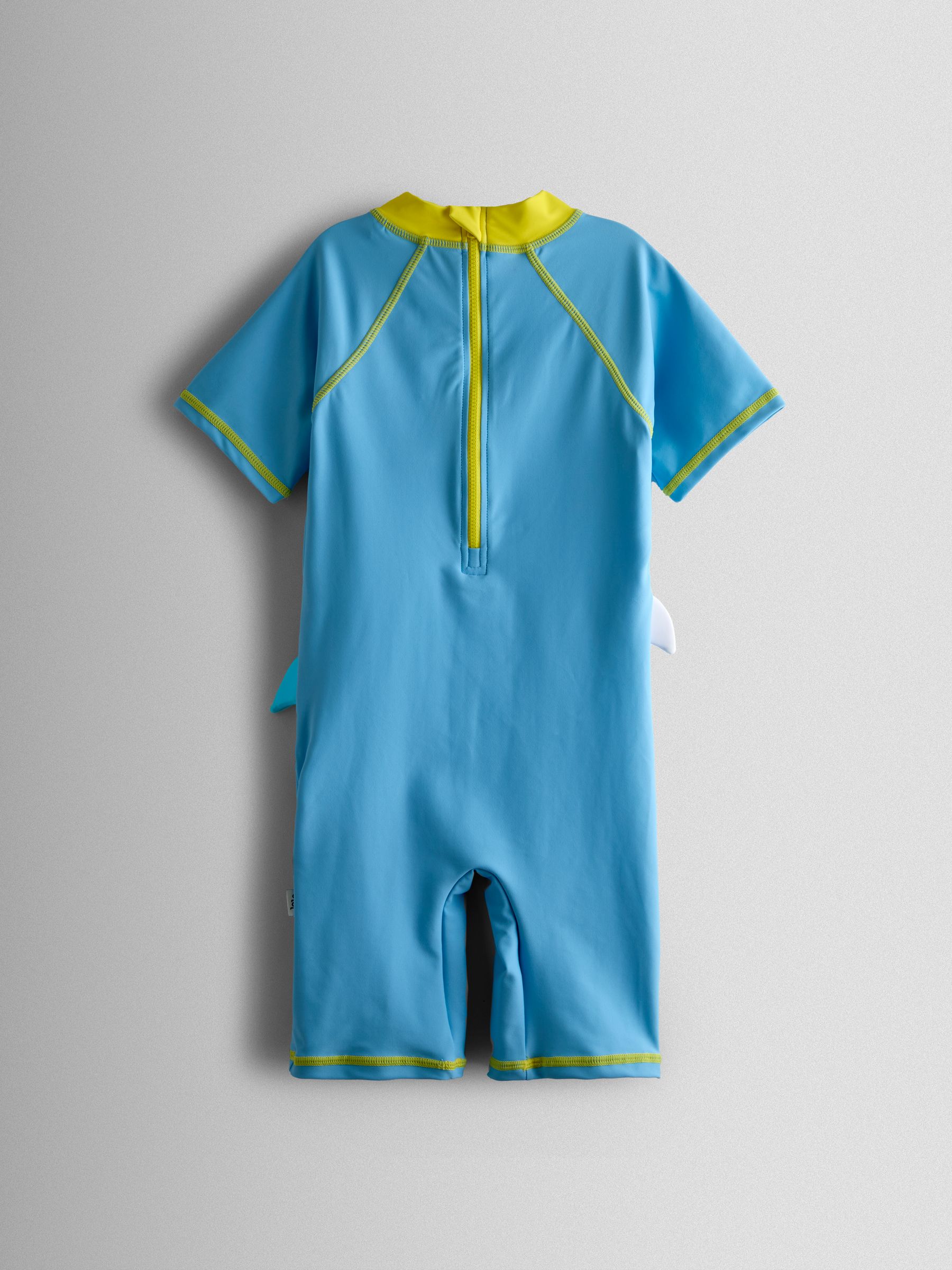 Blue Shark Appliqué All-In-One Sun Protection Suit - Image 2 of 4