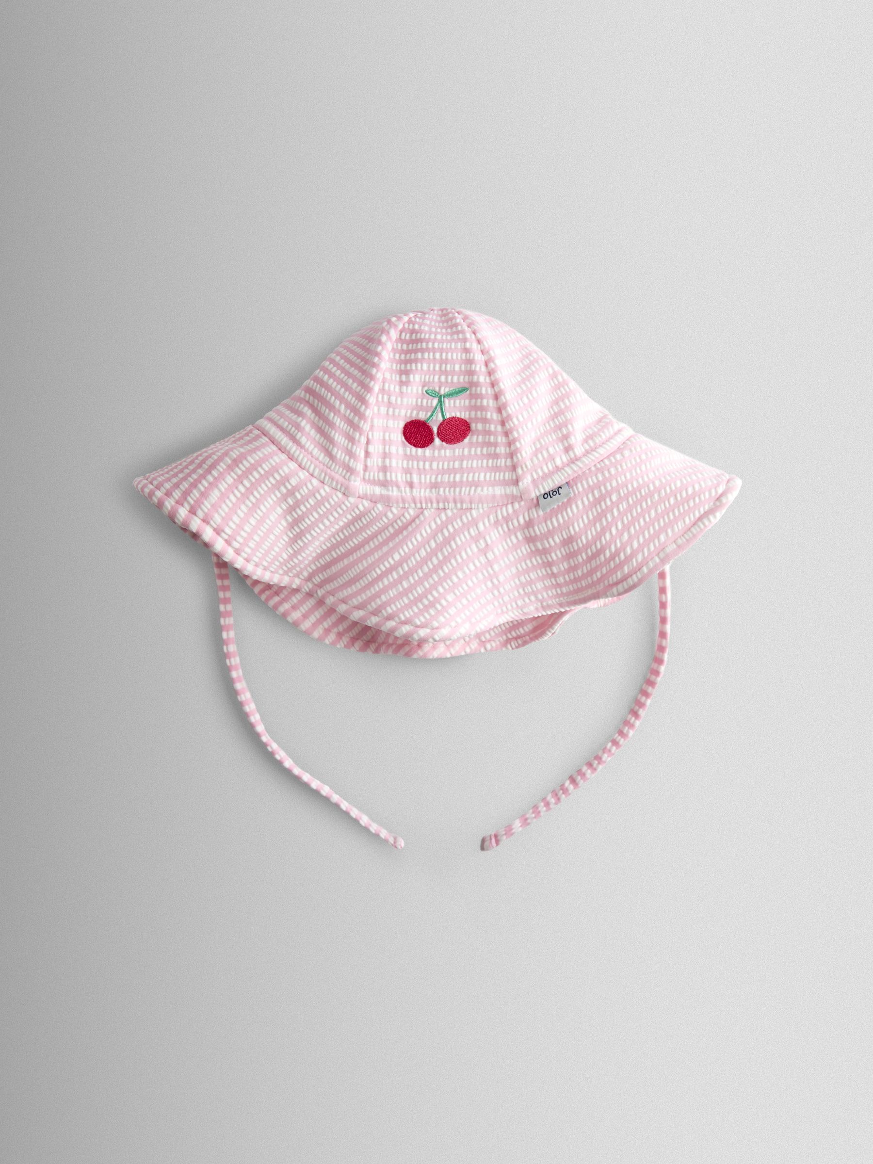 Pink Ditsy Floppy Swim Hat - Image 1 of 3