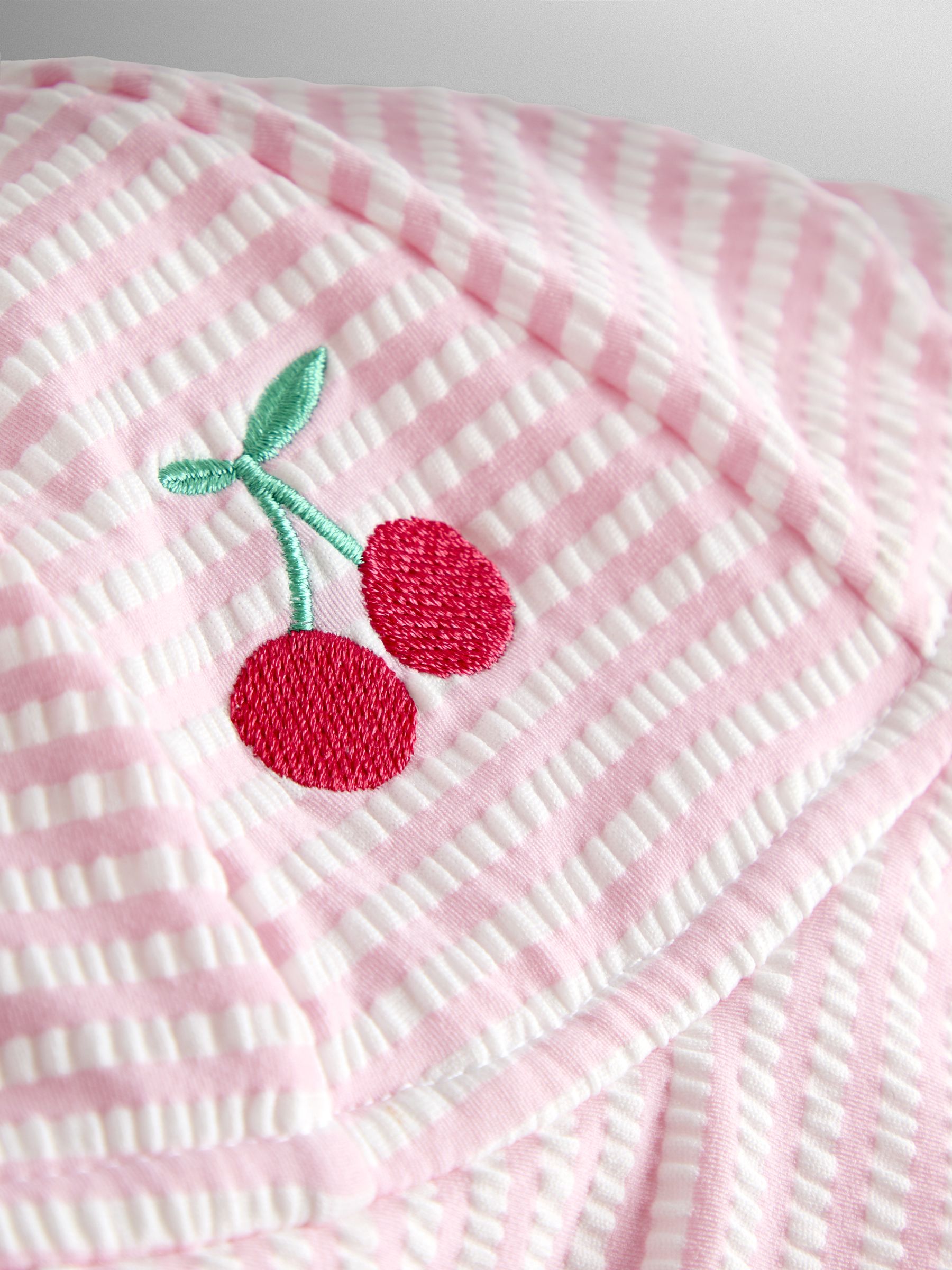 Pink Ditsy Floppy Swim Hat - Image 3 of 3