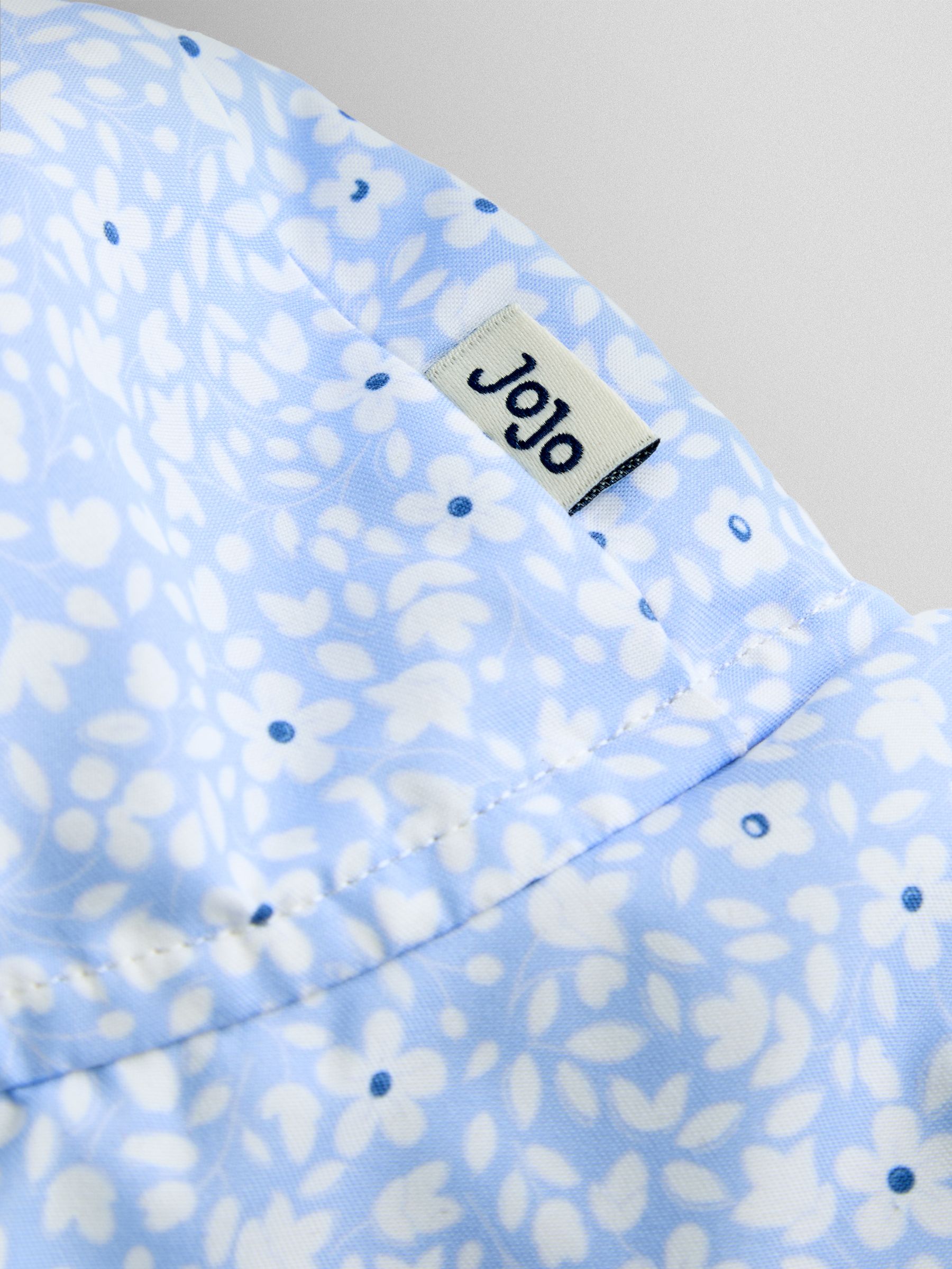 Blue Ditsy Floppy Swim Hat - Image 4 of 5