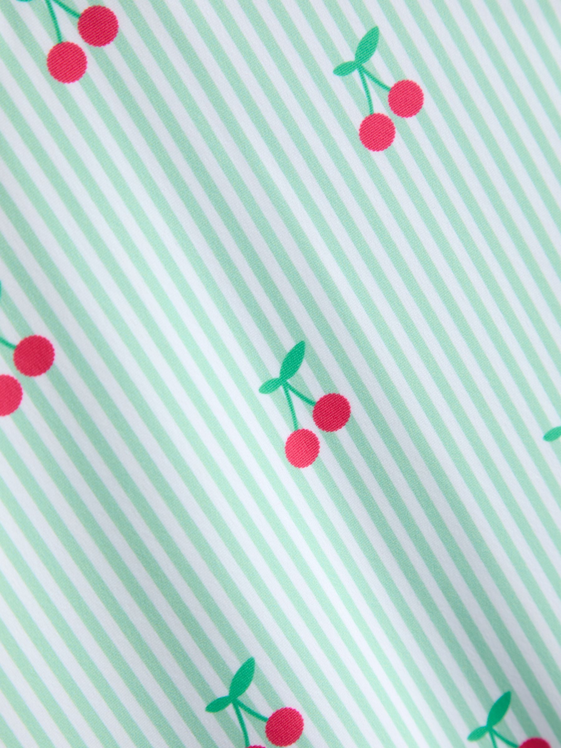 Green Cherry Stripe All-In-One Sunsafe Suit - Image 5 of 5