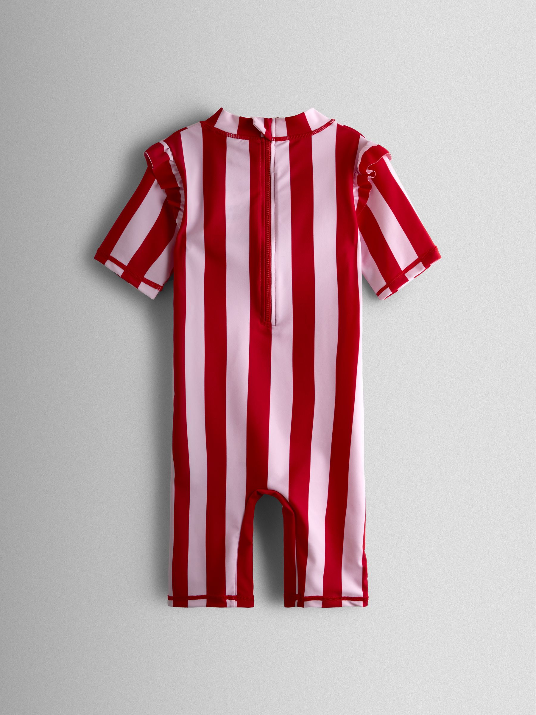 Red Stripe Ice Cream UV Sunsafe Suit - Image 2 of 4 Red Stripe Ice Cream UV Sunsafe Suit - Image 2 of 4