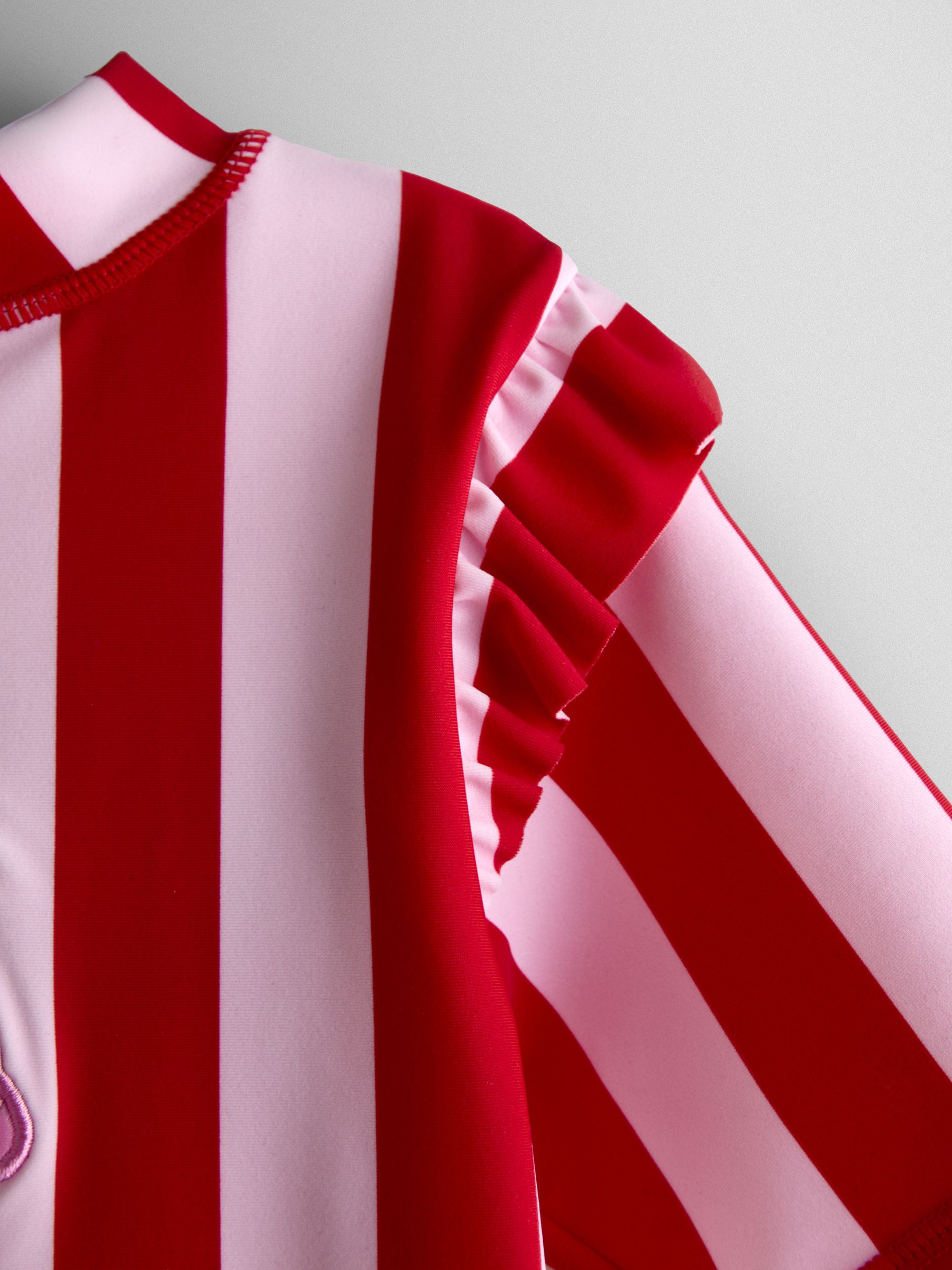 Red Stripe Ice Cream UV Sunsafe Suit - Image 4 of 4 Red Stripe Ice Cream UV Sunsafe Suit - Image 4 of 4