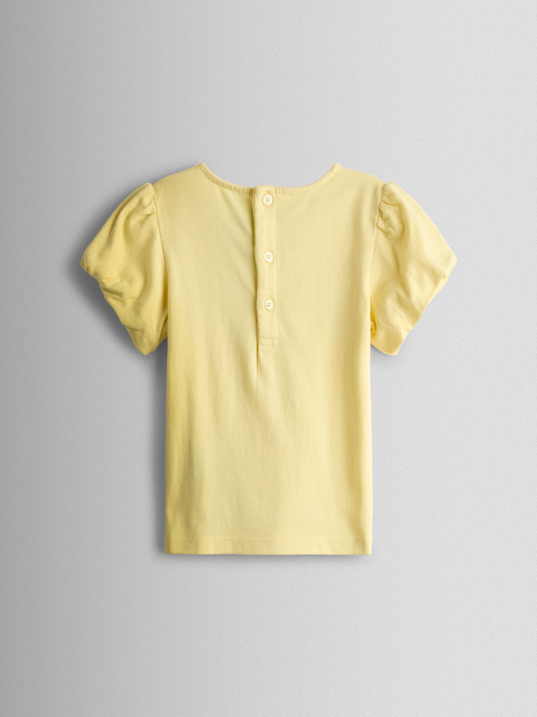 Yellow Bunny Appliqué T-shirt & Seersucker Skirt Set - Image 3 of 7