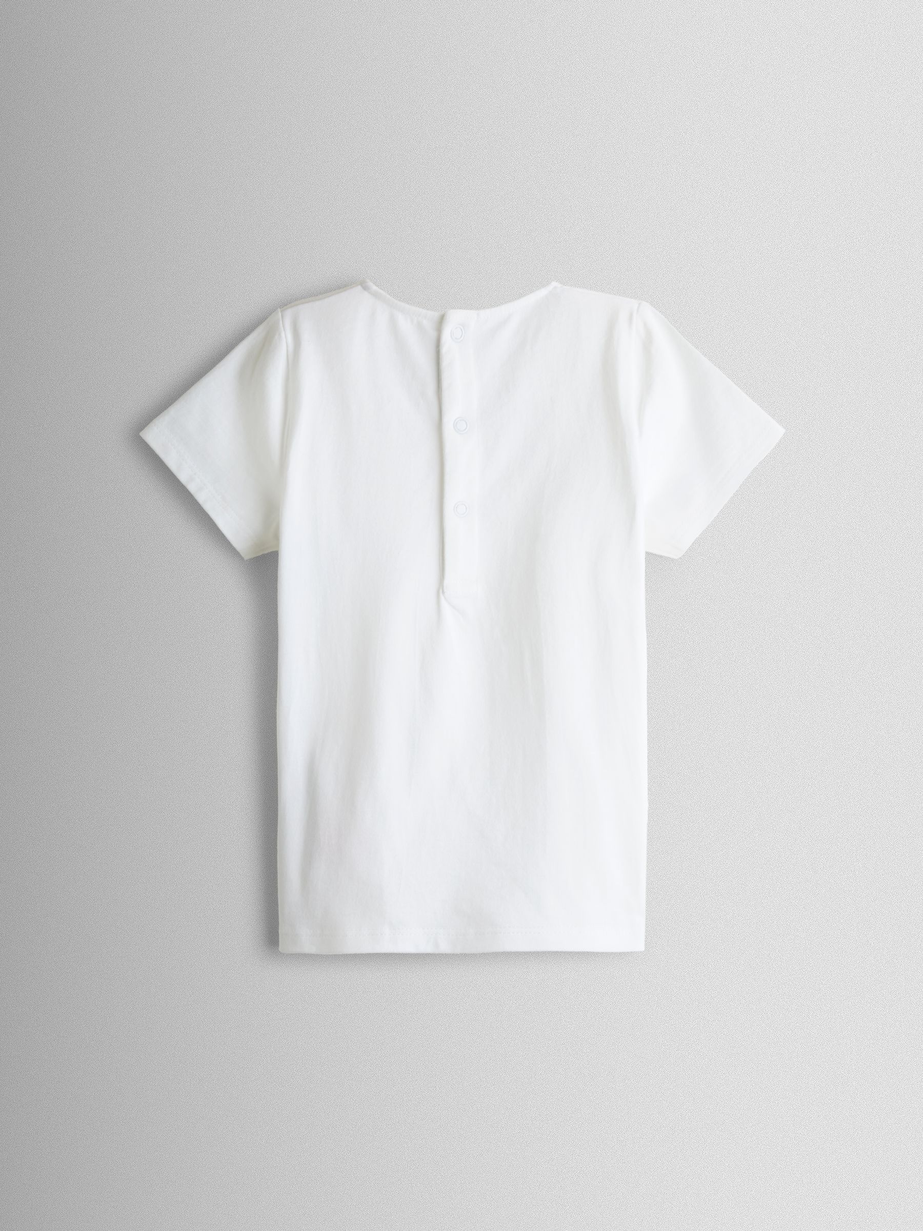 Pink Strawberry Appliqué Stripe Dungaree And T-Shirt Set - Image 6 of 7