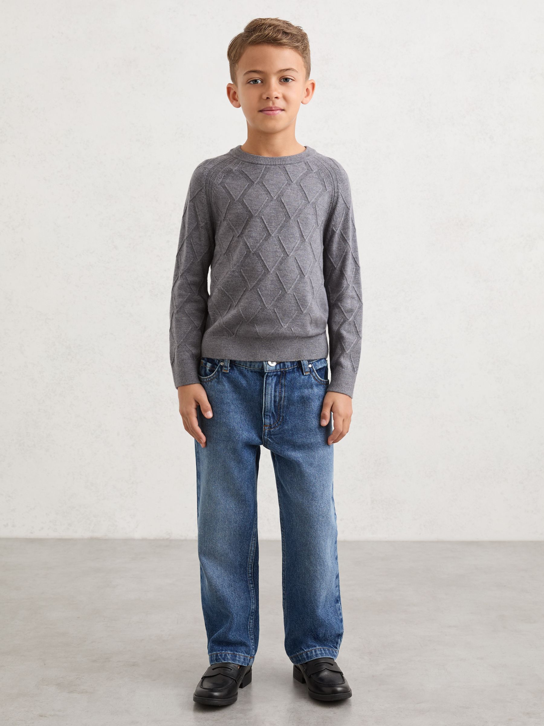 Jumper in Grey Melange - Image 1 of 4