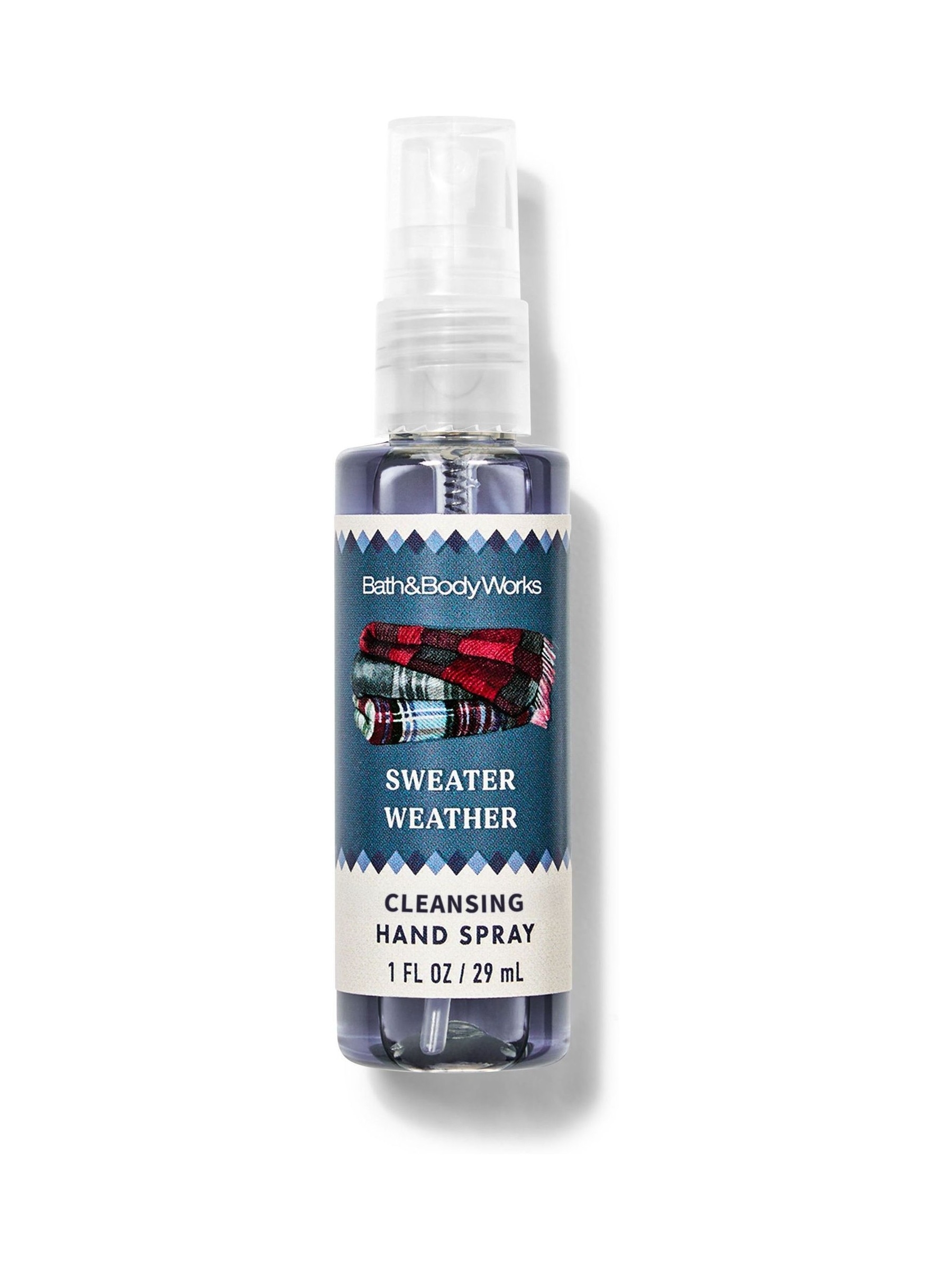 Sweater Weather Cleansing Hand Spray 29ml - Image 1 of 1 Sweater Weather Cleansing Hand Spray 29ml - Image 1 of 1