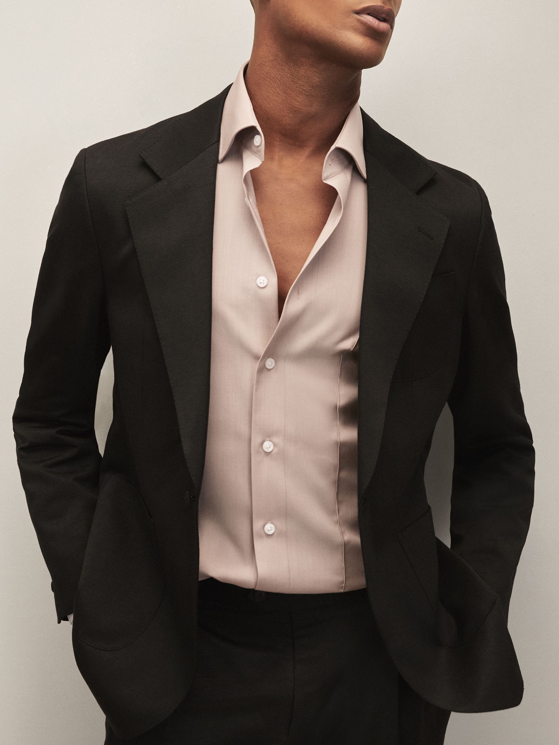 Reiss | Royal Ballet Notch Blazer in Black - Image 1 of 8