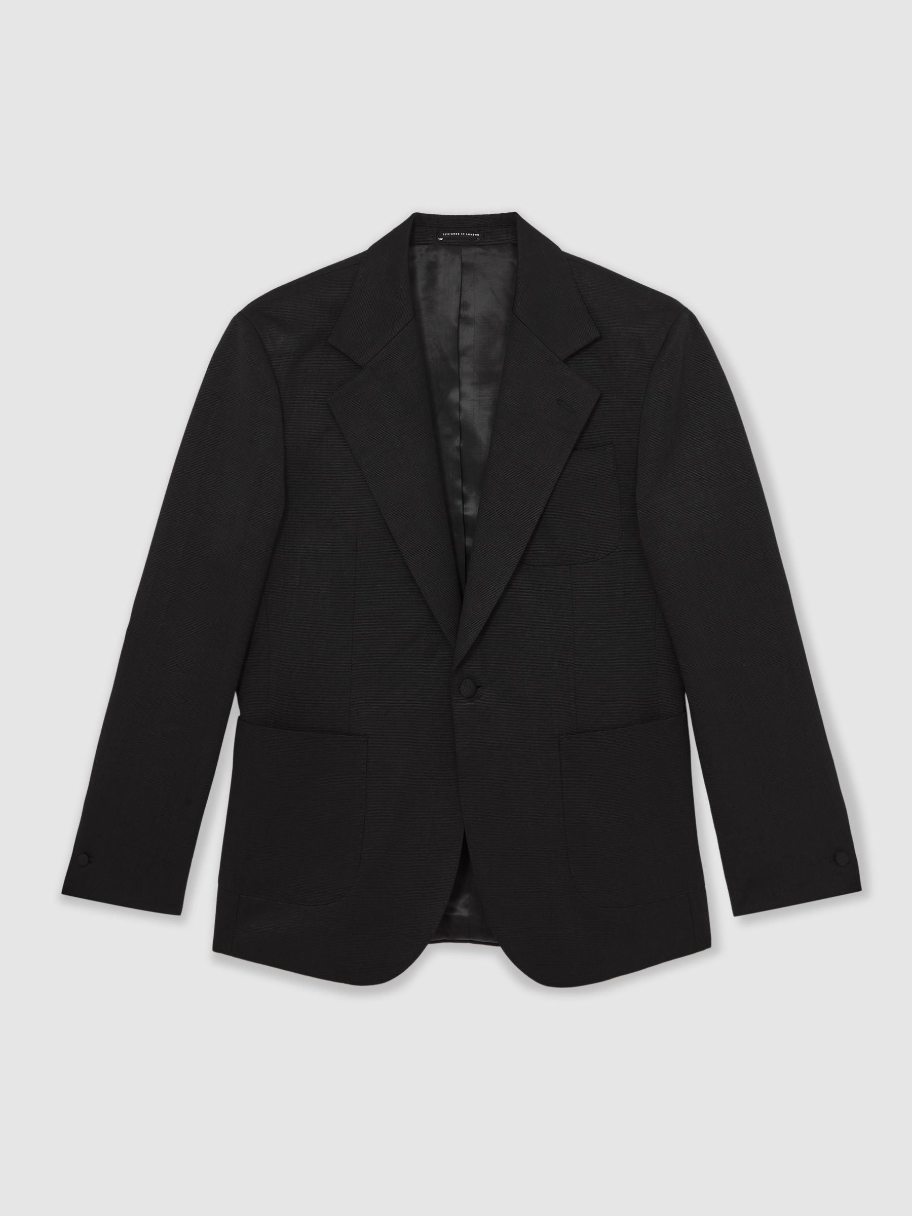 Reiss | Royal Ballet Notch Blazer in Black - Image 2 of 8