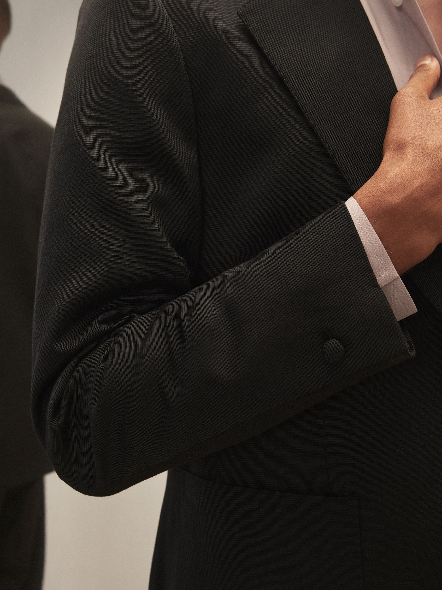 Reiss | Royal Ballet Notch Blazer in Black - Image 3 of 8