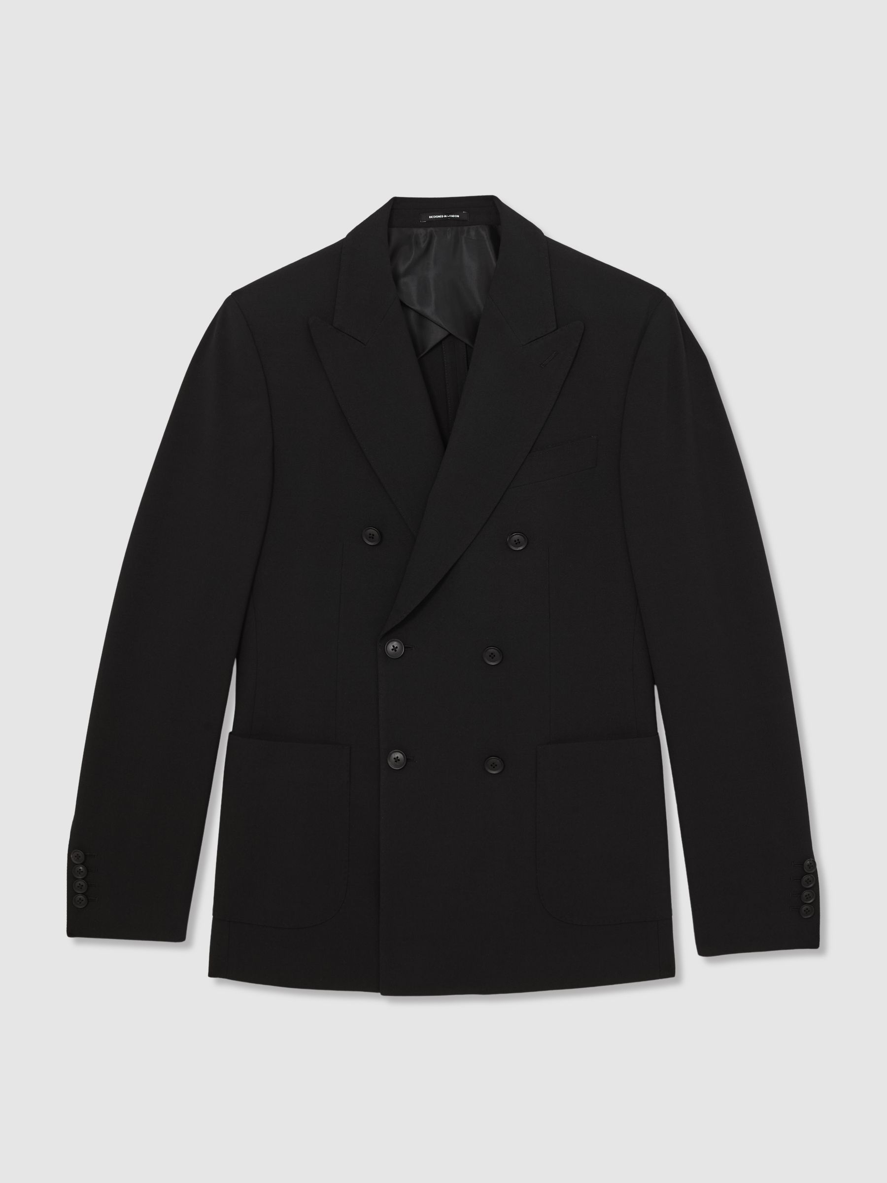 Reiss | Royal Ballet Peak-Lapel Blazer in Black - Image 2 of 8