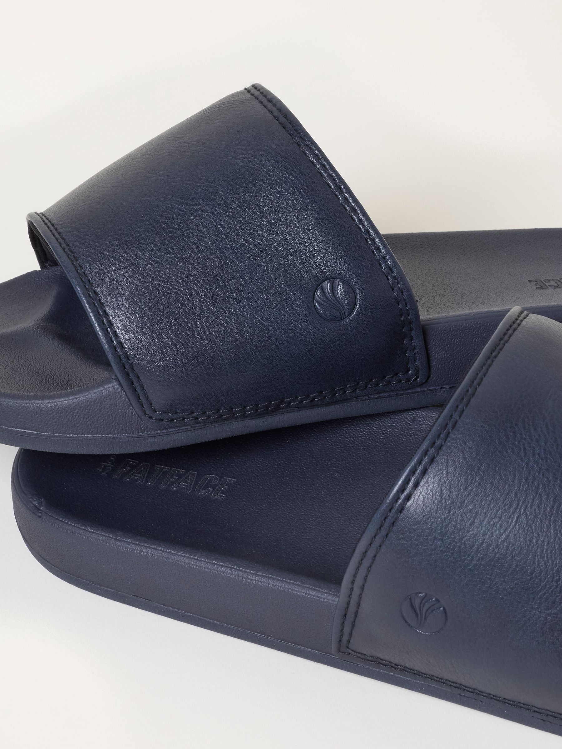 Navy Mens Pool Sliders - Image 2 of 3