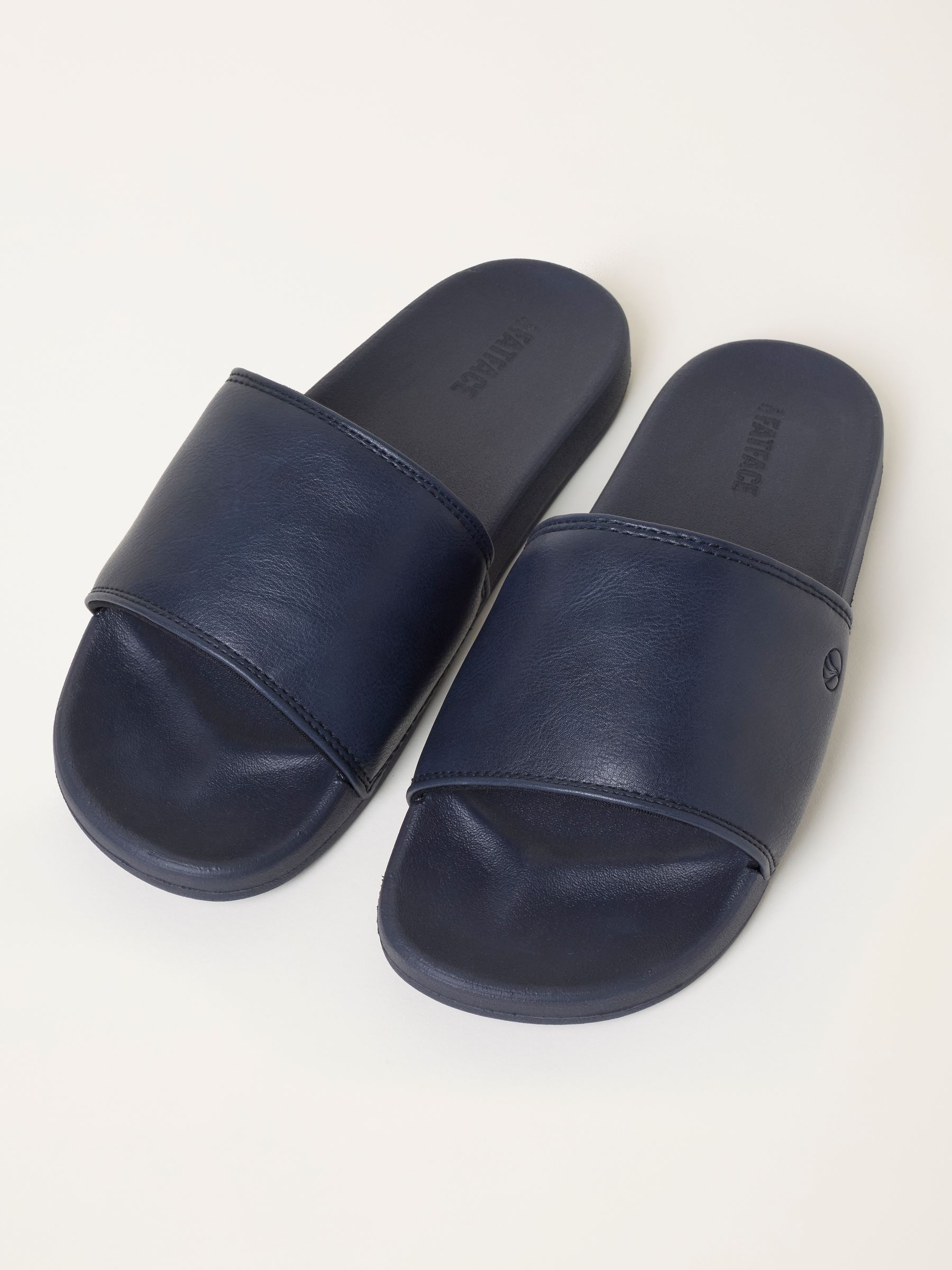 Navy Mens Pool Sliders - Image 3 of 3 Navy Mens Pool Sliders - Image 3 of 3