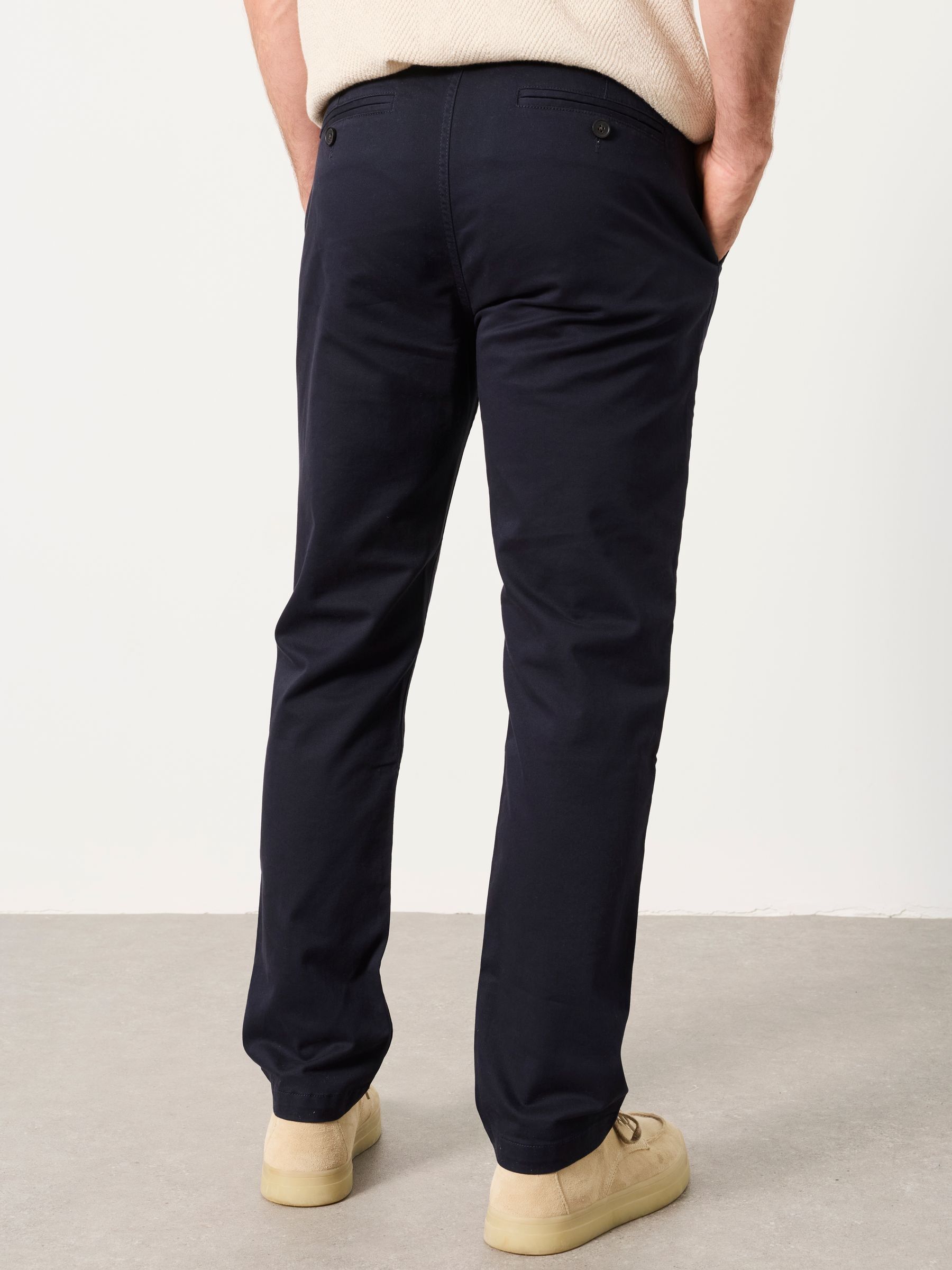 Navy Hayton Slim Fit Chinos - Image 2 of 6