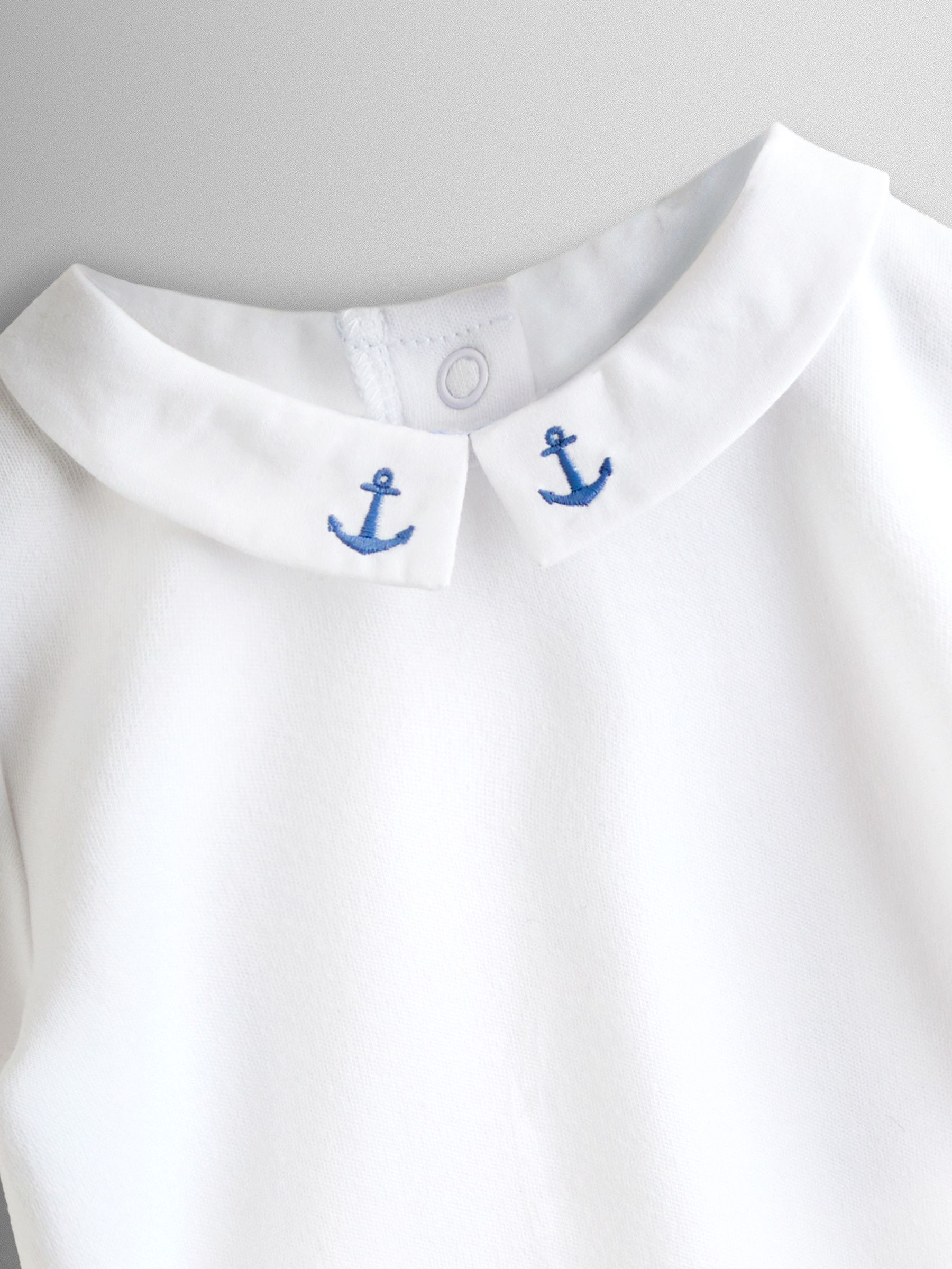 Crystal White Embroidered Collar Body - Image 3 of 3