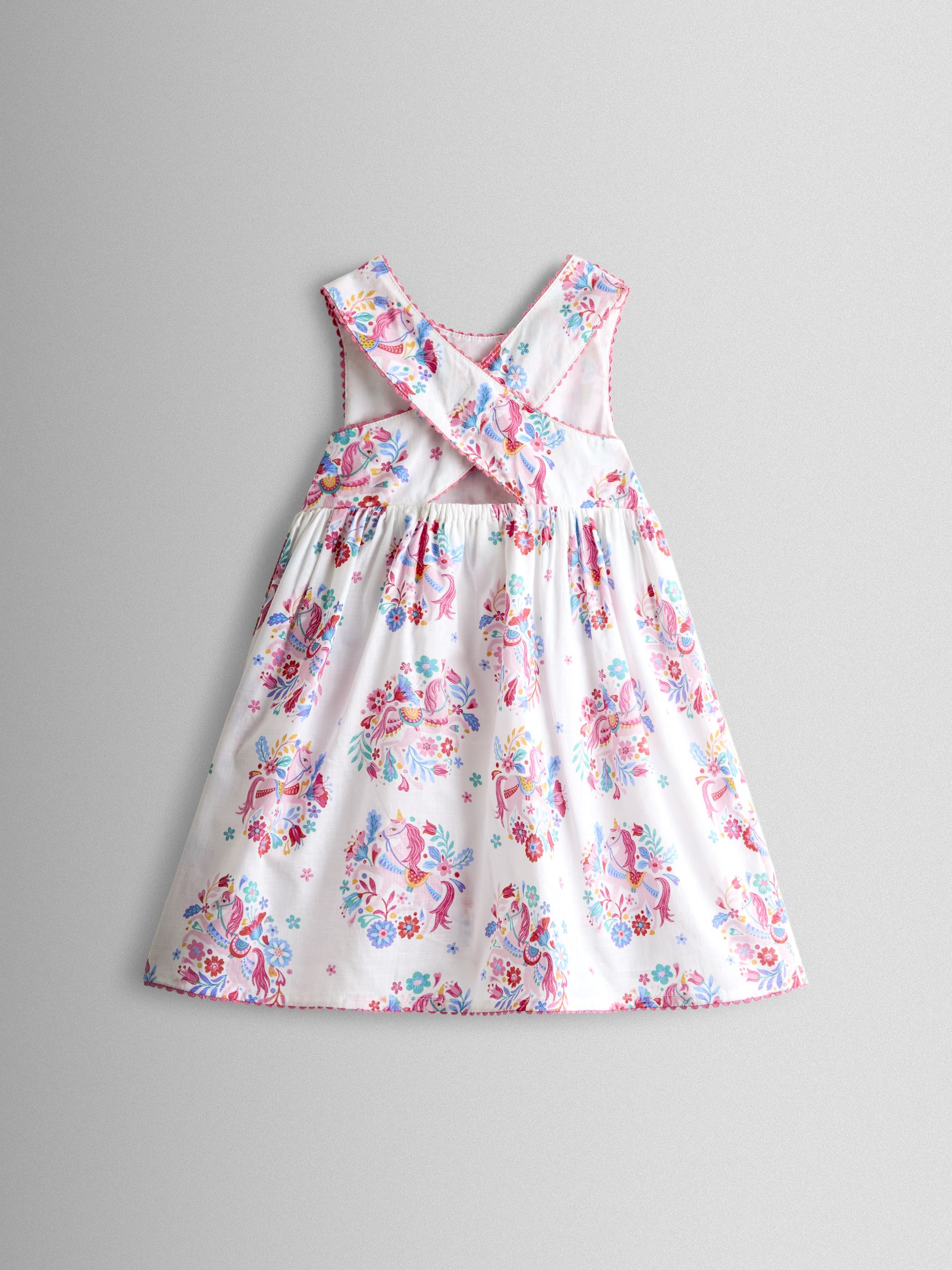 White Cross Back Sun Dress - Image 2 of 4