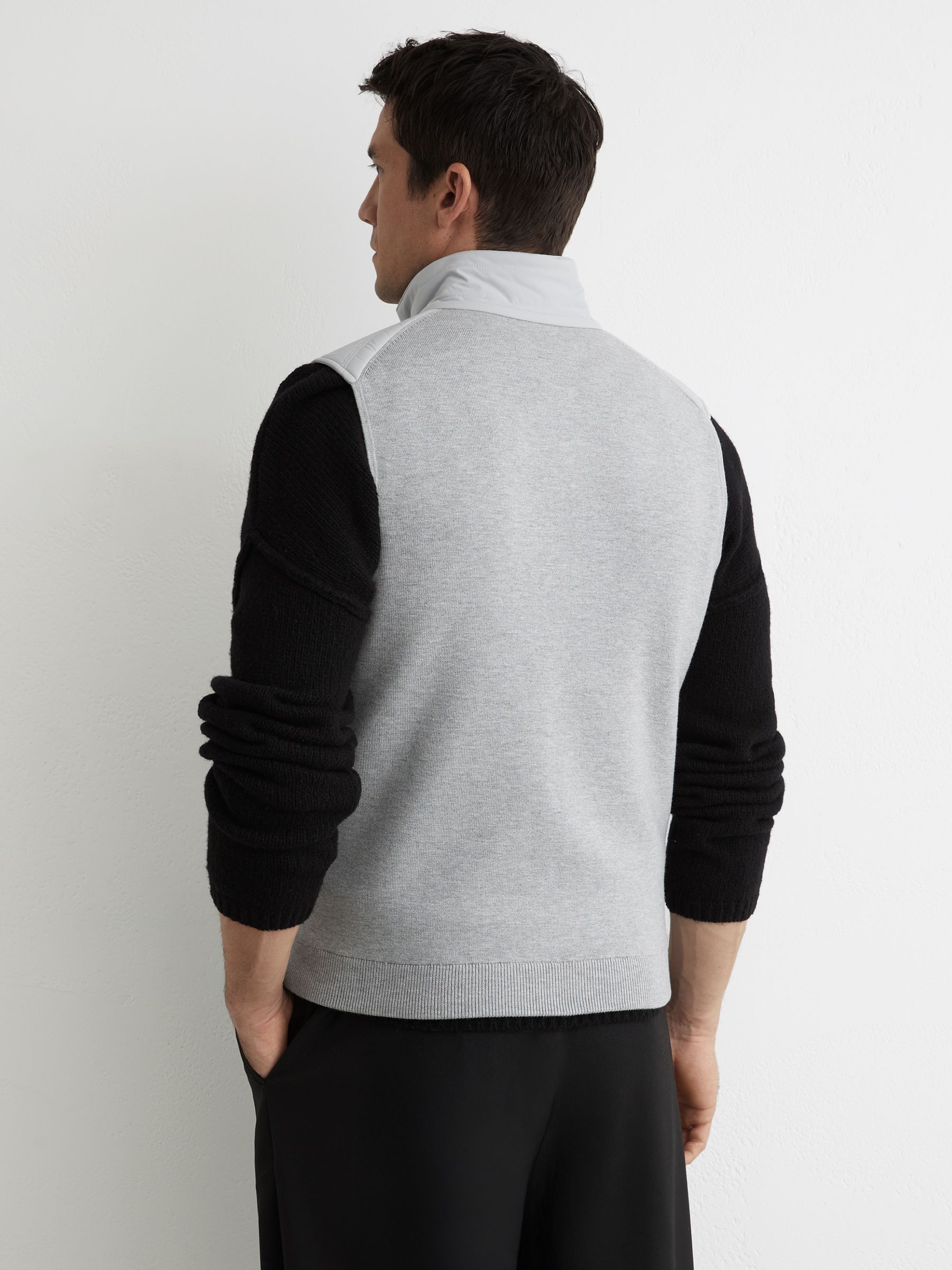 Gilet in Soft Grey - Image 5 of 6