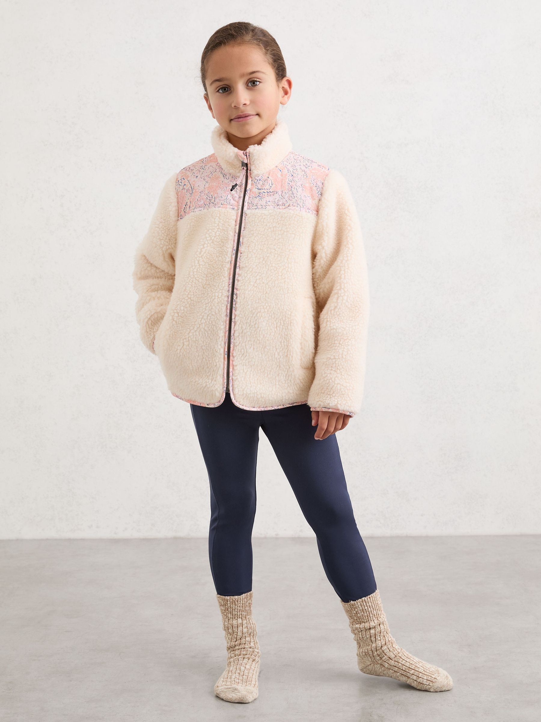 9-13 yrs Stripe-Waist Leggings in Blue - Bild 2 von 5 9-13 yrs Stripe-Waist Leggings in Blue - Bild 2 von 5