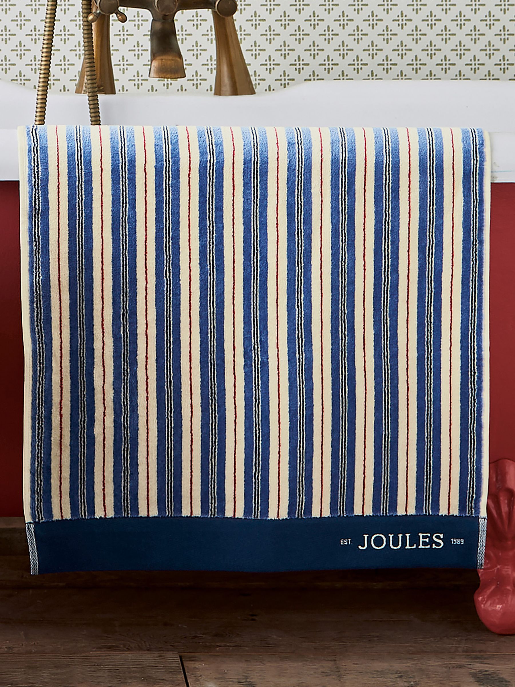 Blue Grove Stripe Towel - Image 1 of 4