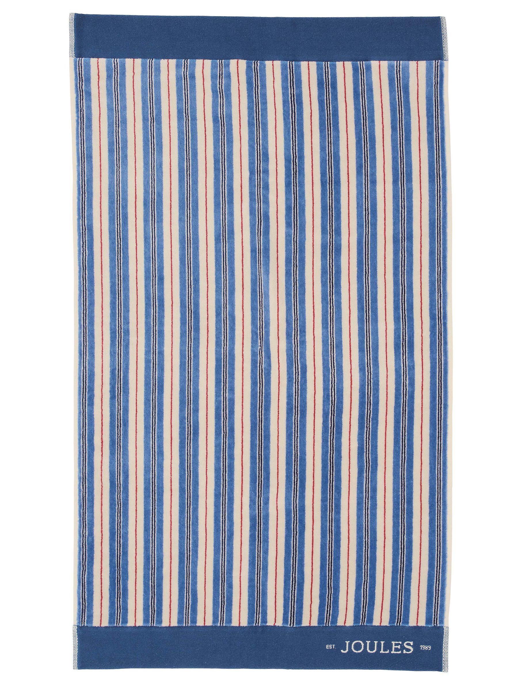Blue Grove Stripe Towel - Image 4 of 4