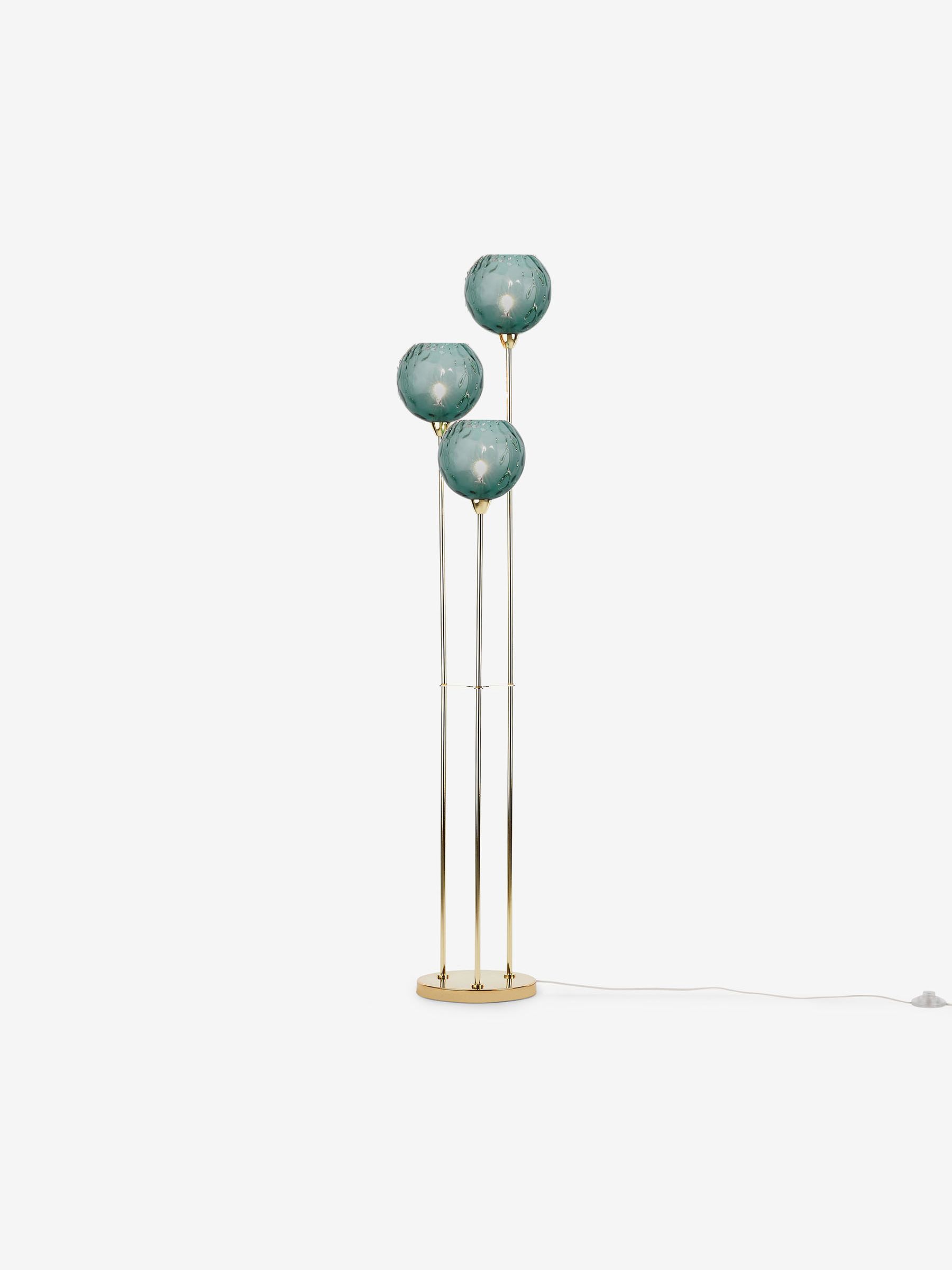 Blue Ilaria Floor Lamp - Image 1 of 3 Blue Ilaria Floor Lamp - Image 1 of 3