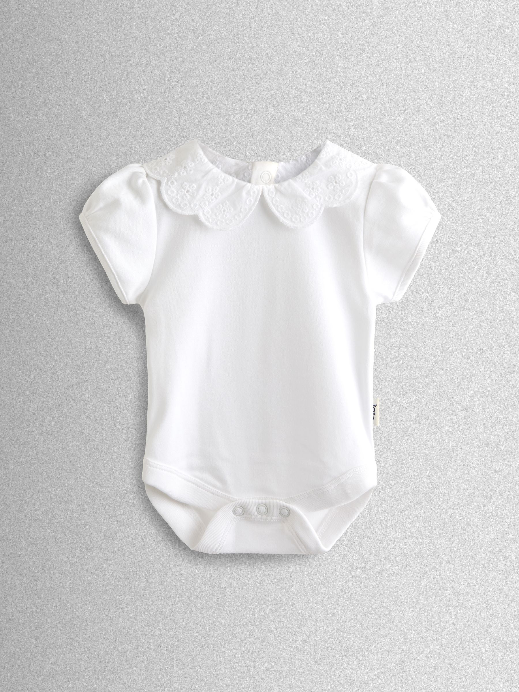 White Broderie Collar Body - Image 1 of 3