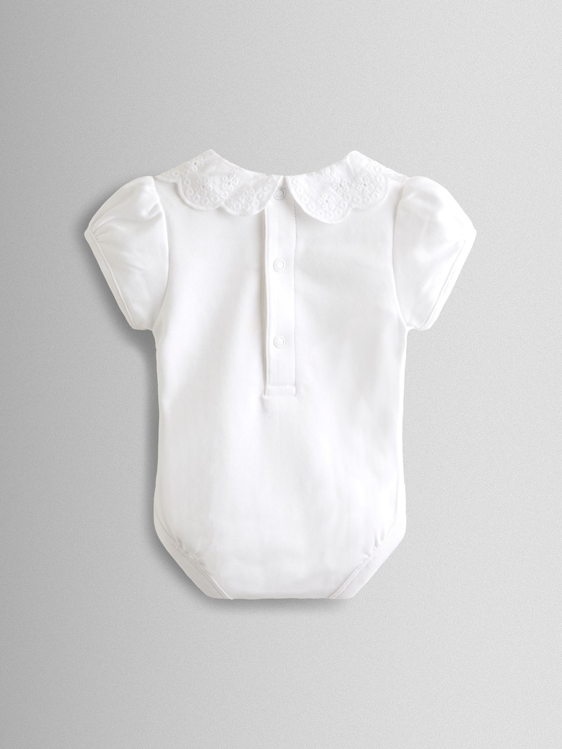 White Broderie Collar Body - Image 2 of 3