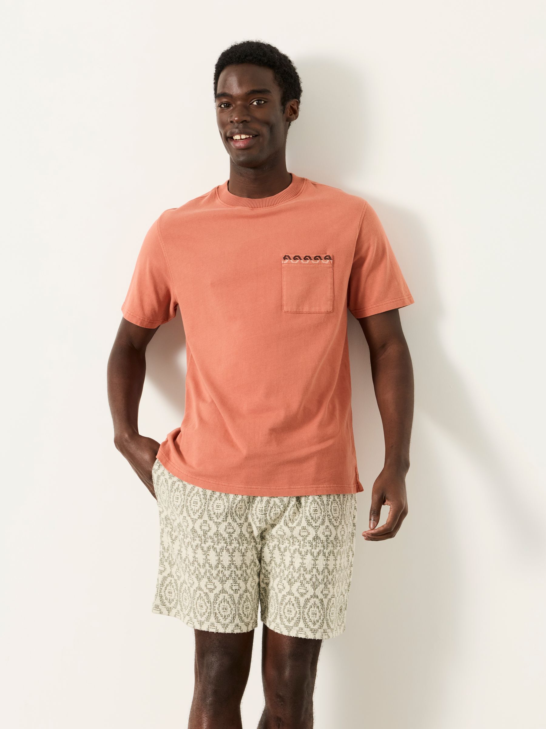 Natural Jacquard Shorts - Image 4 of 6
