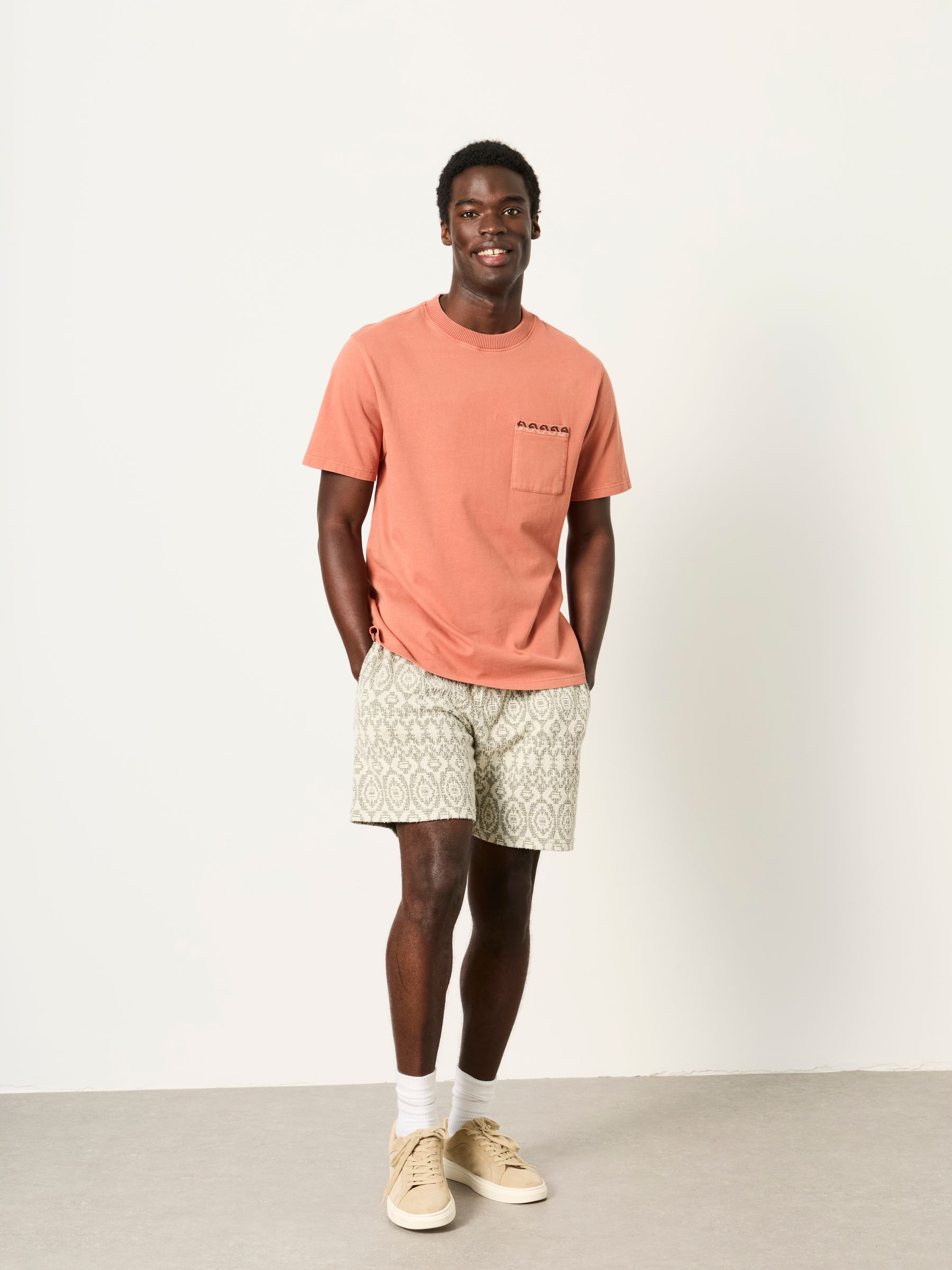 Natural Jacquard Shorts - Image 5 of 6