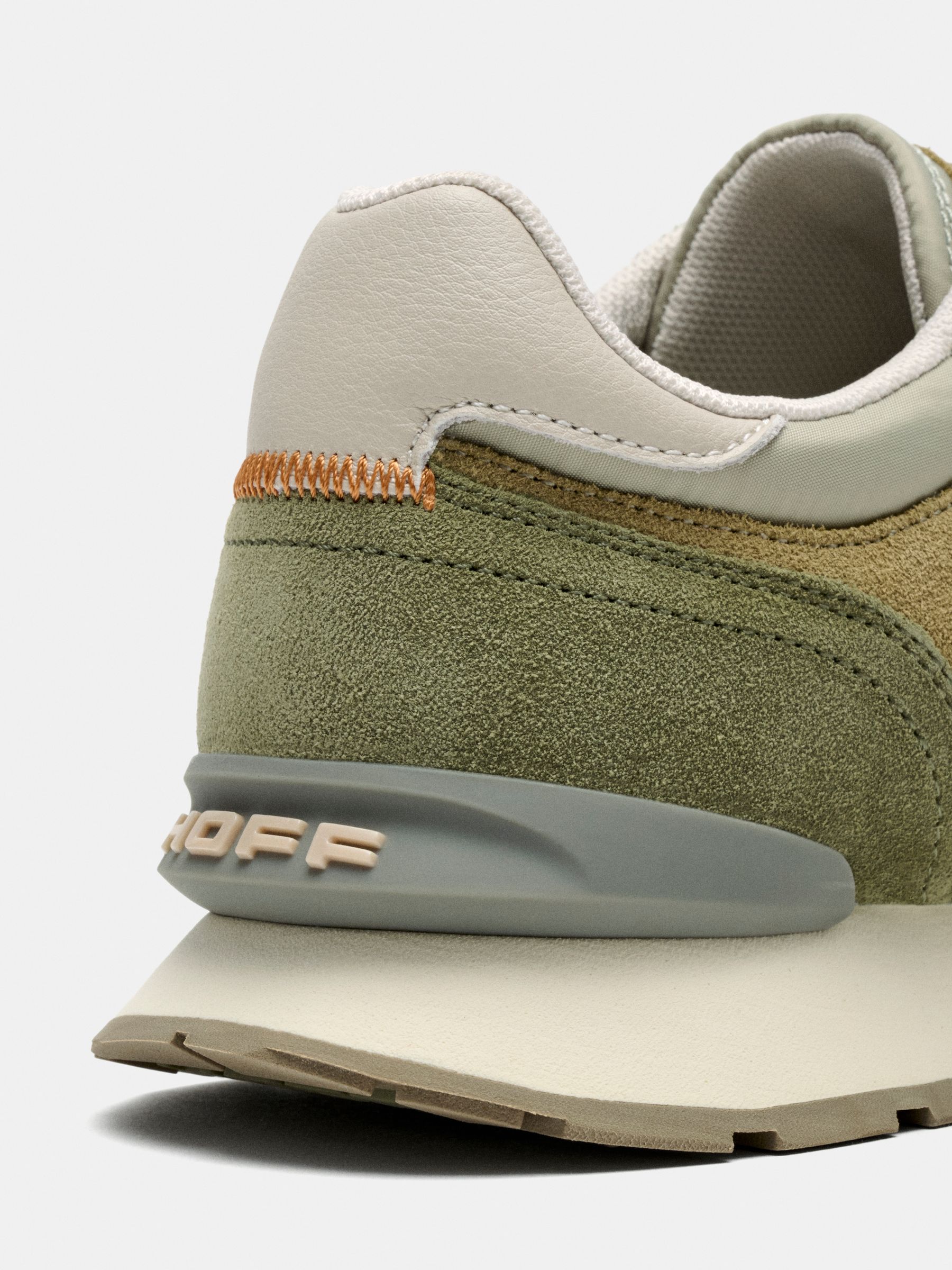 Hoff Khaki Green City Trainers - Image 2 of 2