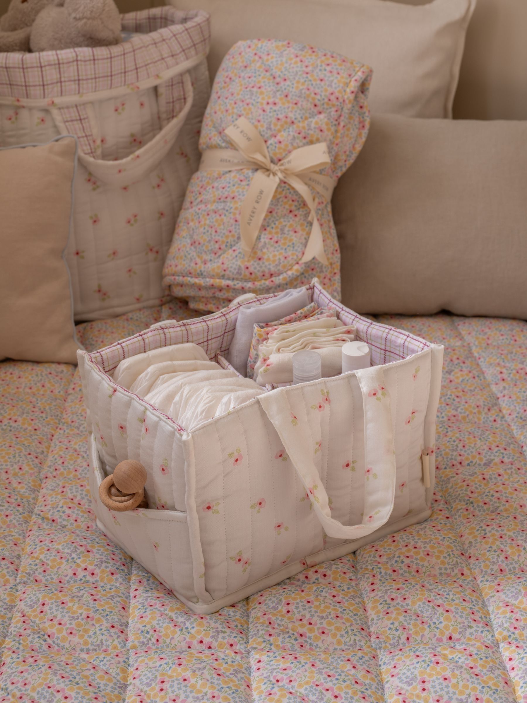 Anemone Nappy Caddy - Image 1 of 6 Anemone Nappy Caddy - Image 1 of 6