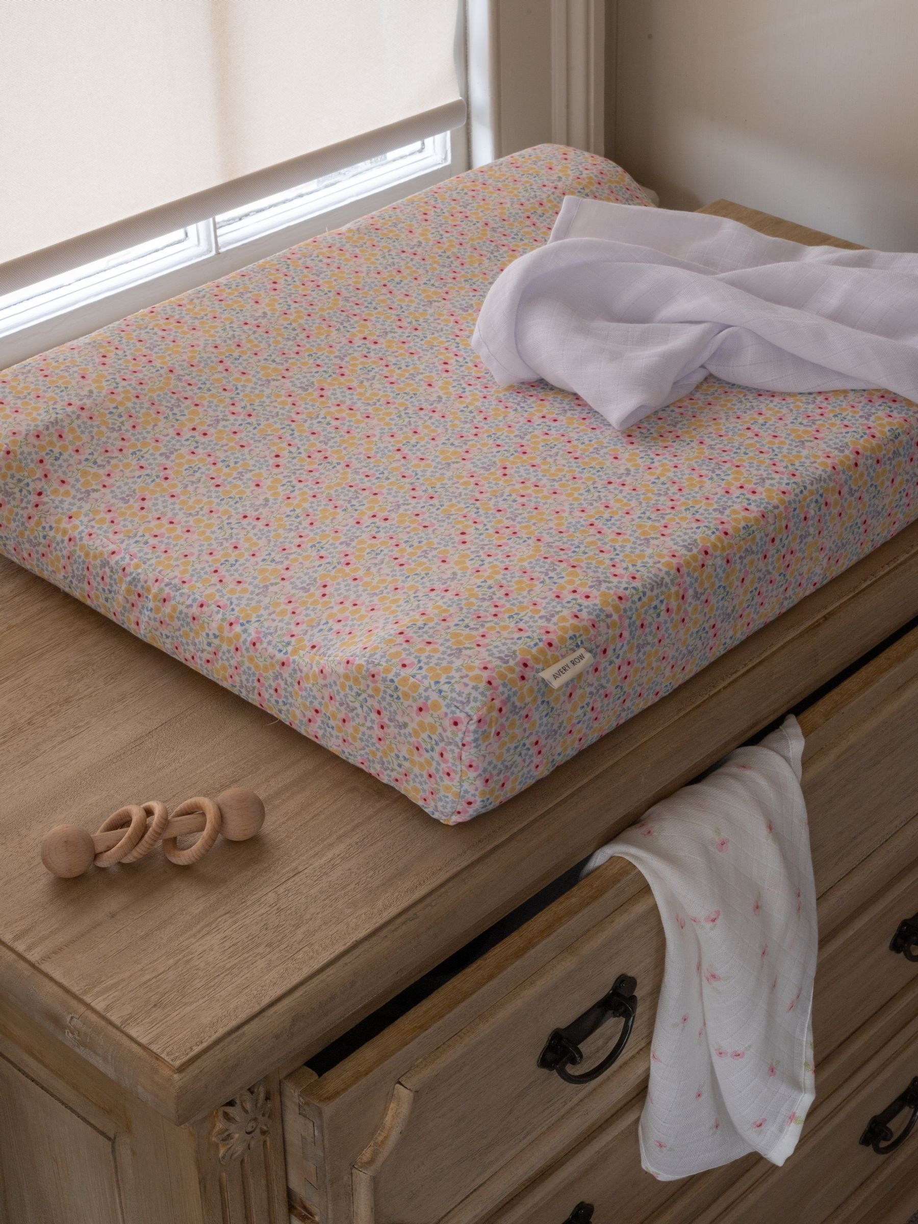 Wildflower Garden Baby Changing Mat - Image 1 of 4 Wildflower Garden Baby Changing Mat - Image 1 of 4