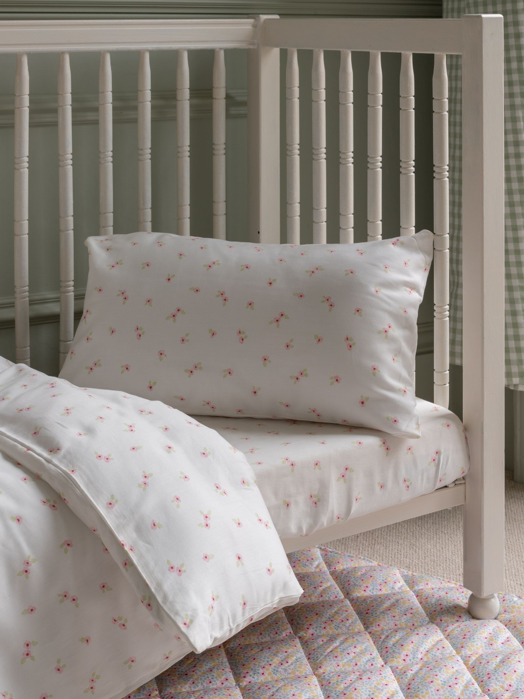 Anemone Cotbed Bedding Set - Image 3 of 4