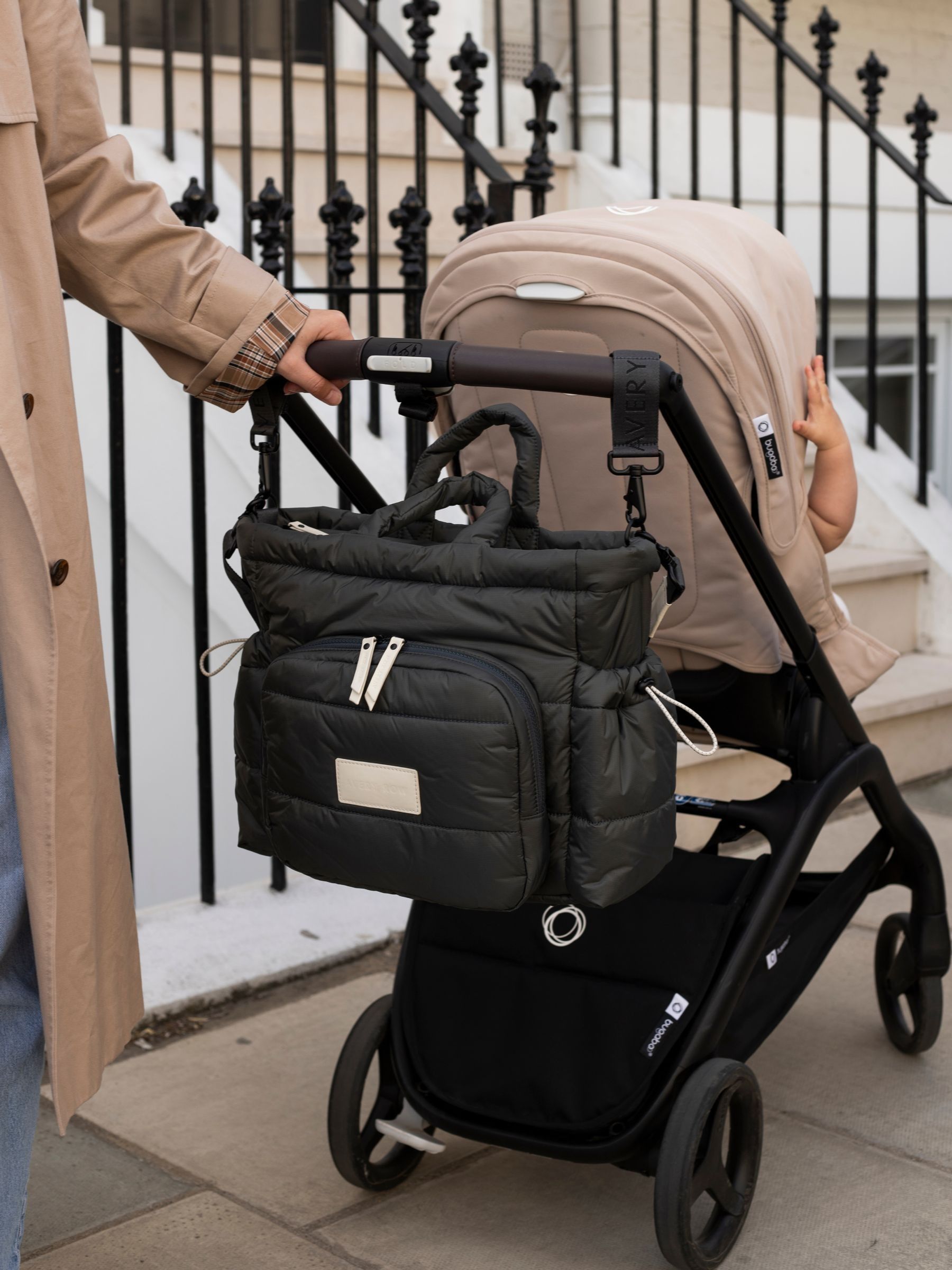 Soft Black Changing Tote Bag - Image 5 of 6
