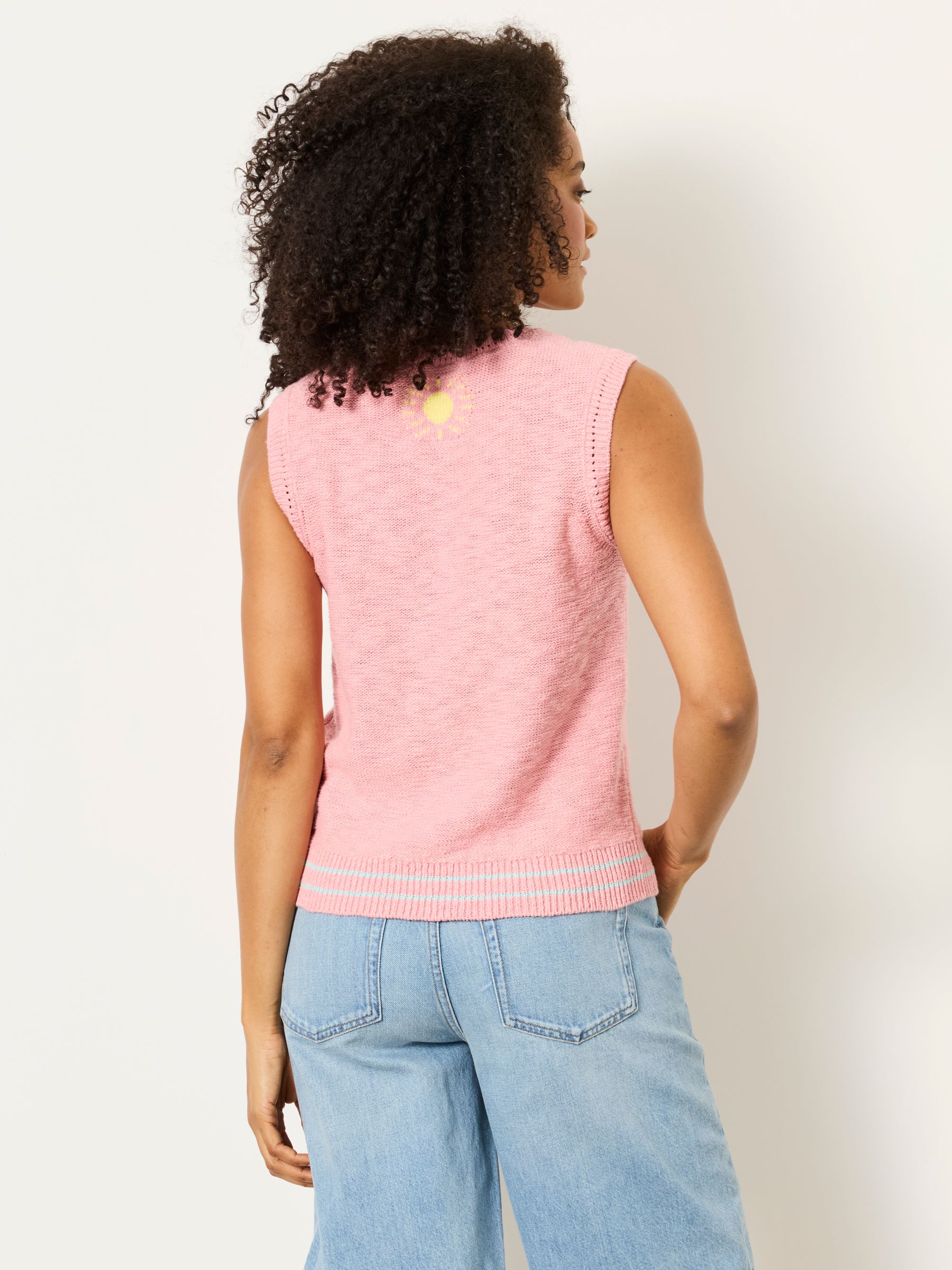 Pink Snoopy Knitted Tank - Image 2 of 6