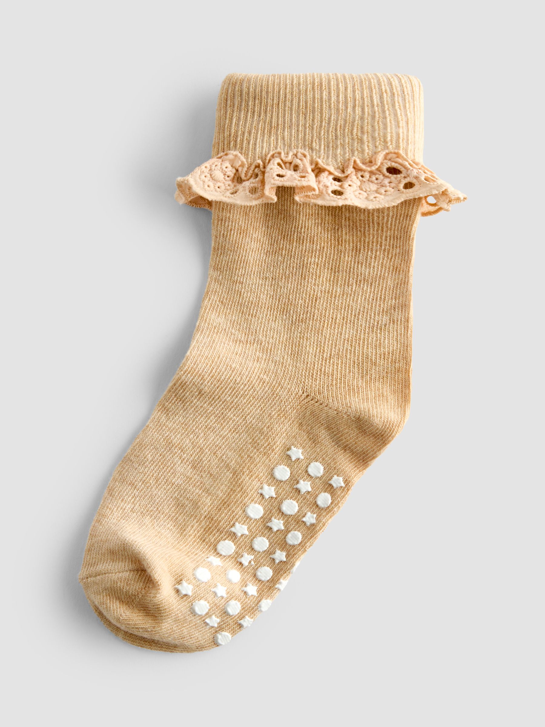 Pink 3-Pack Frill Socks - Image 3 of 6