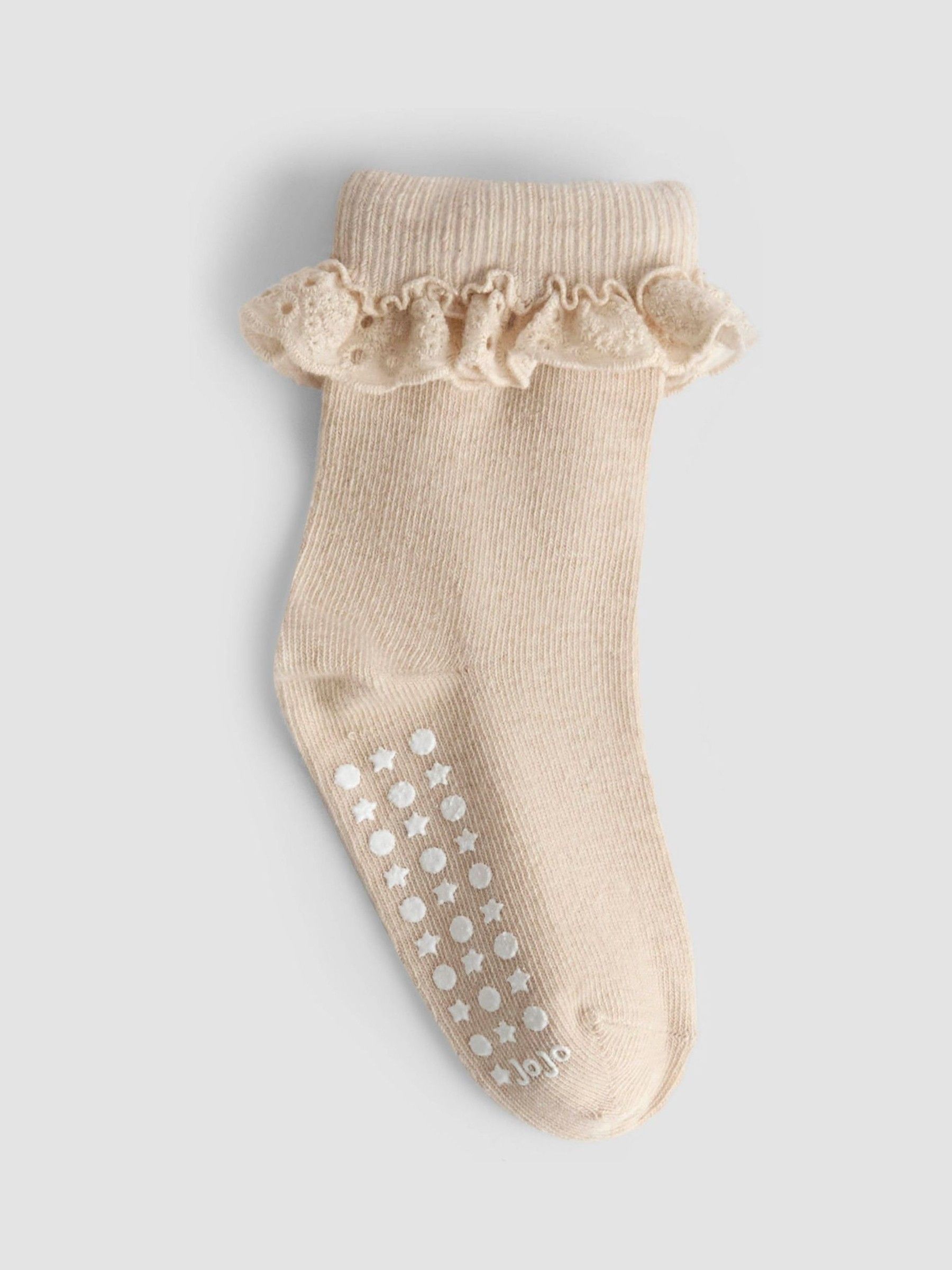 Stone 3-Pack Frill Socks - Image 3 of 5