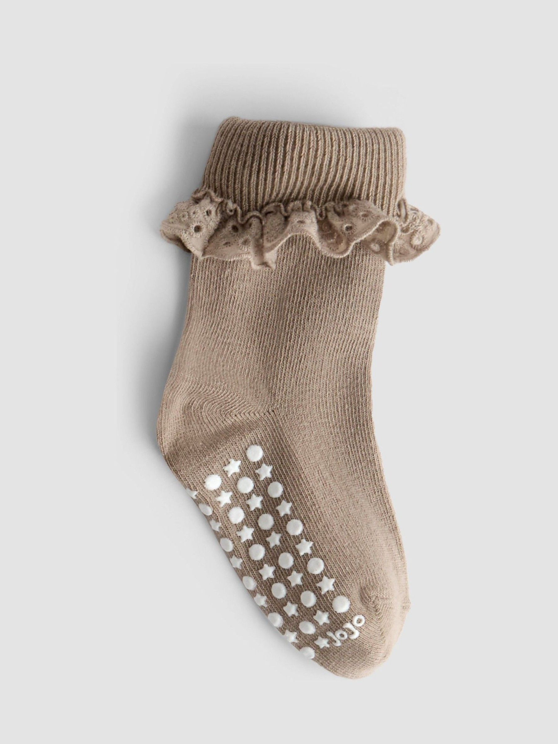 Stone 3-Pack Frill Socks - Image 4 of 5