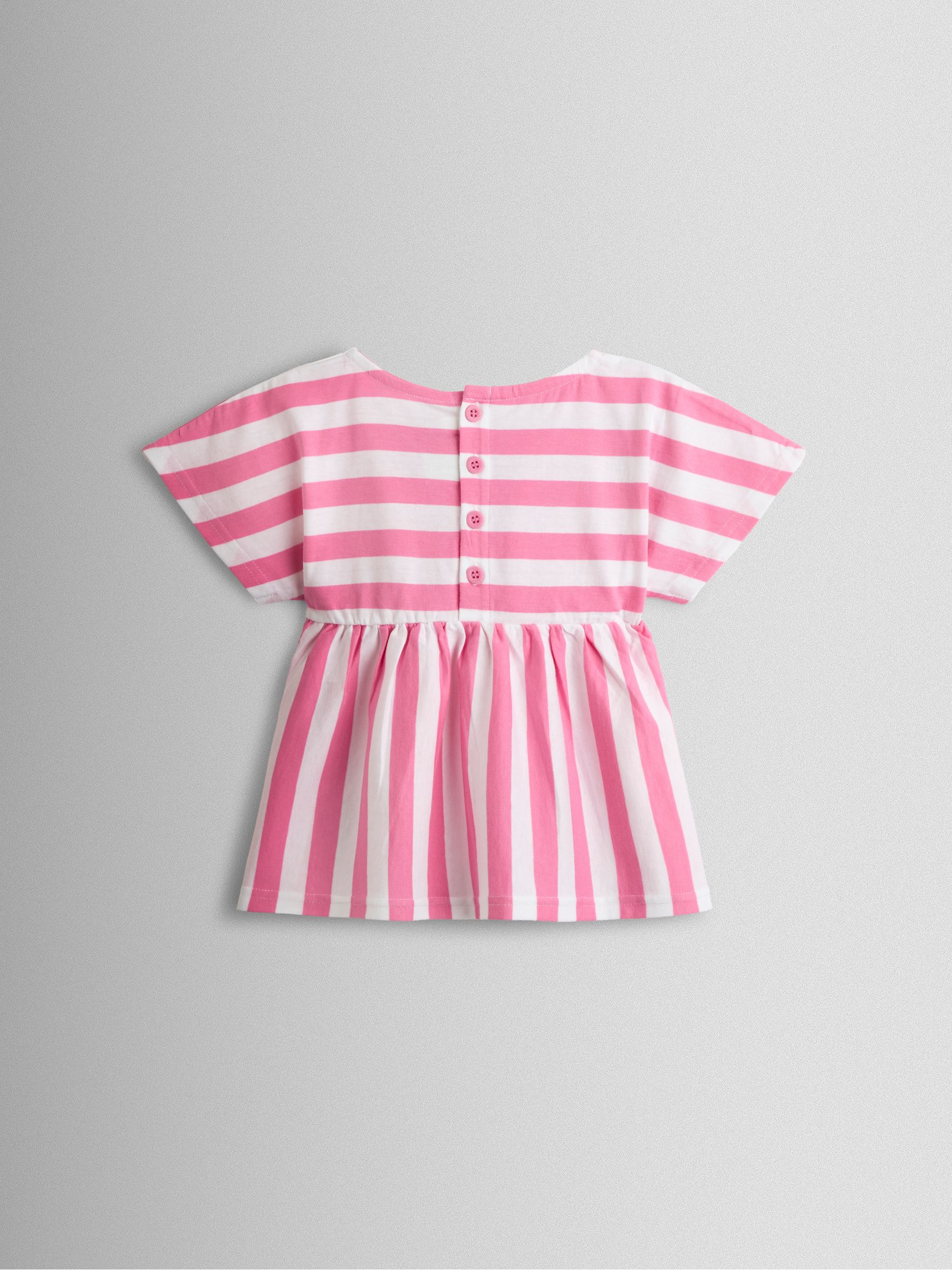 Pink Ice cream Appliqué Peplum T-Shirt - Image 2 of 3