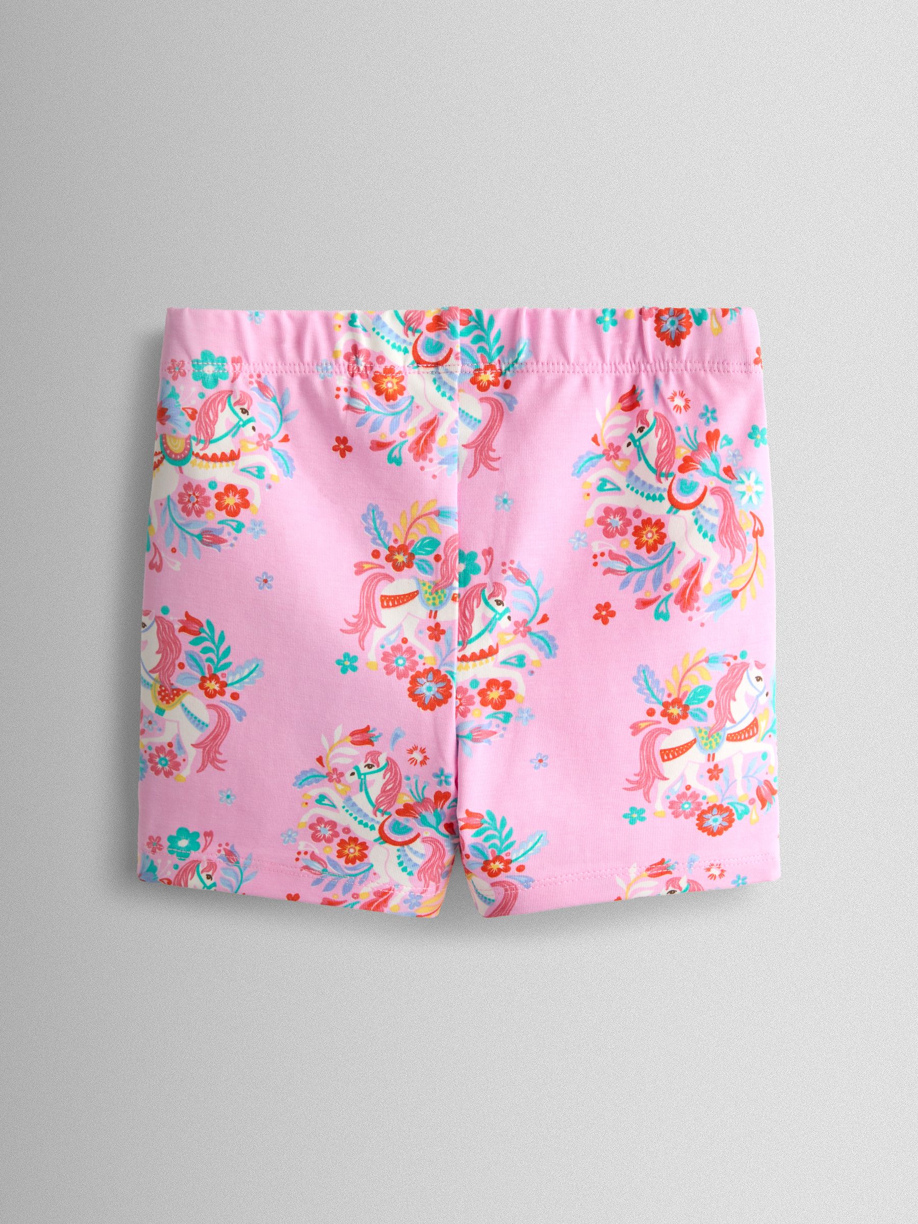 Bright Pink Unicorn 2-Pack Cycle Shorts - Image 4 of 7