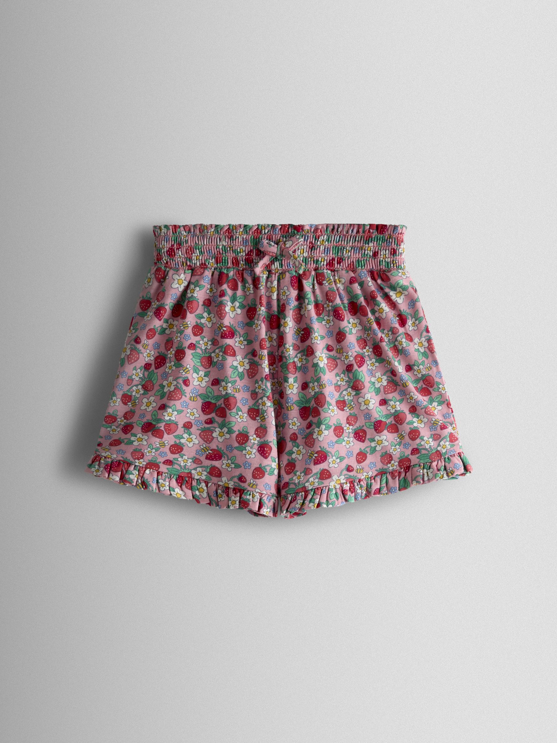 Pink 2-Pack Frill Shorts - Image 2 of 7