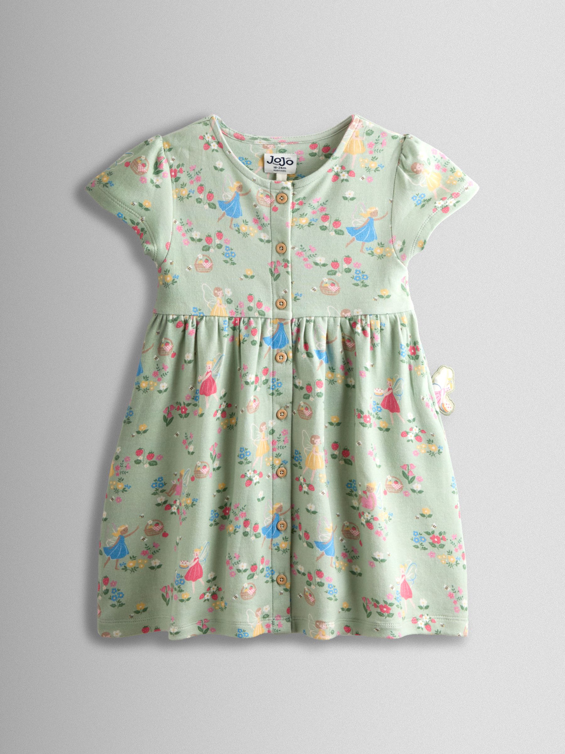 Blue Button Down Pet In Pocket Dress - Image 2 of 4