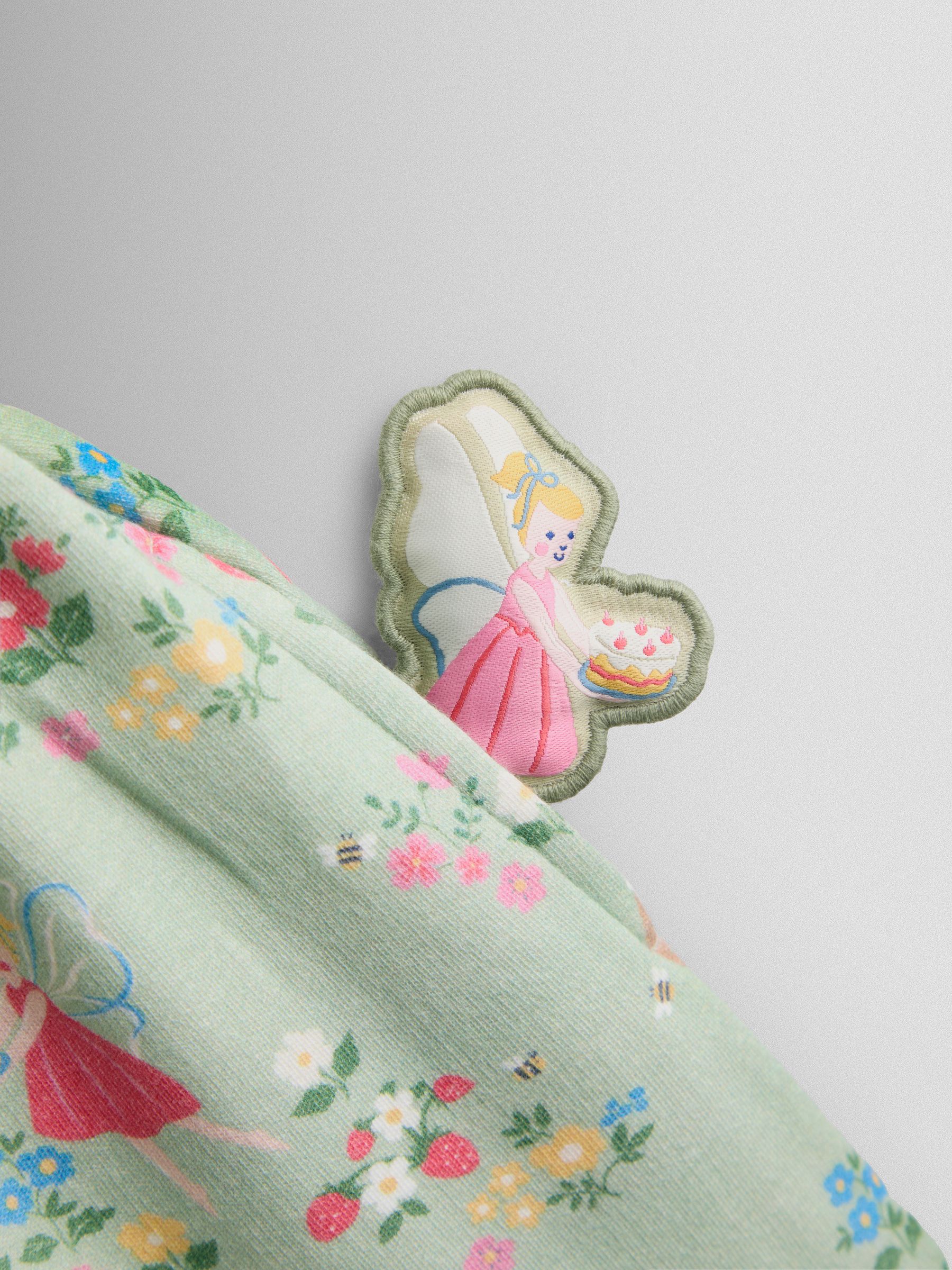 Blue Button Down Pet In Pocket Dress - Image 4 of 4