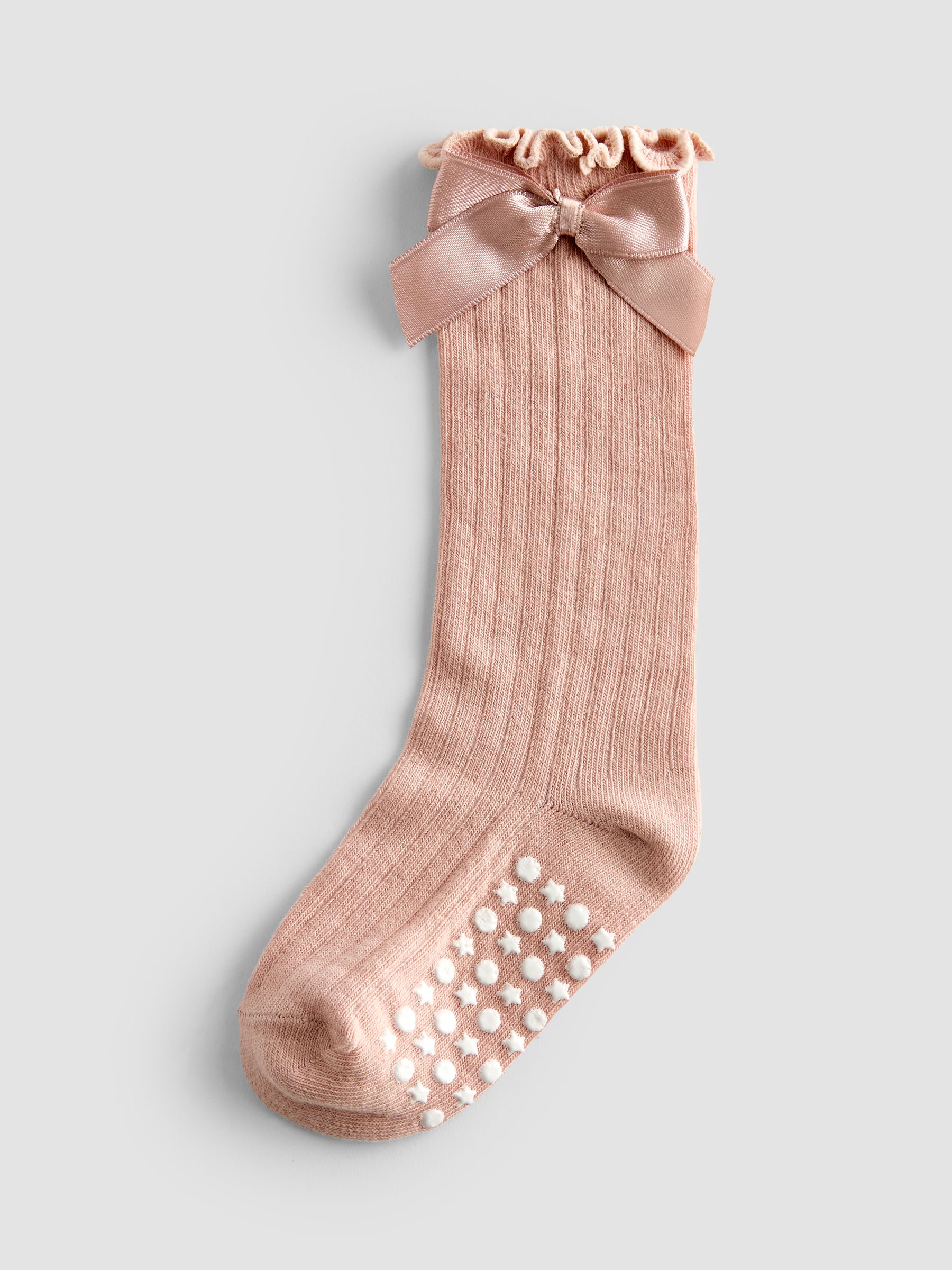 Pink 2-Pack Ditsy Floral Knee High Socks - Image 3 of 4